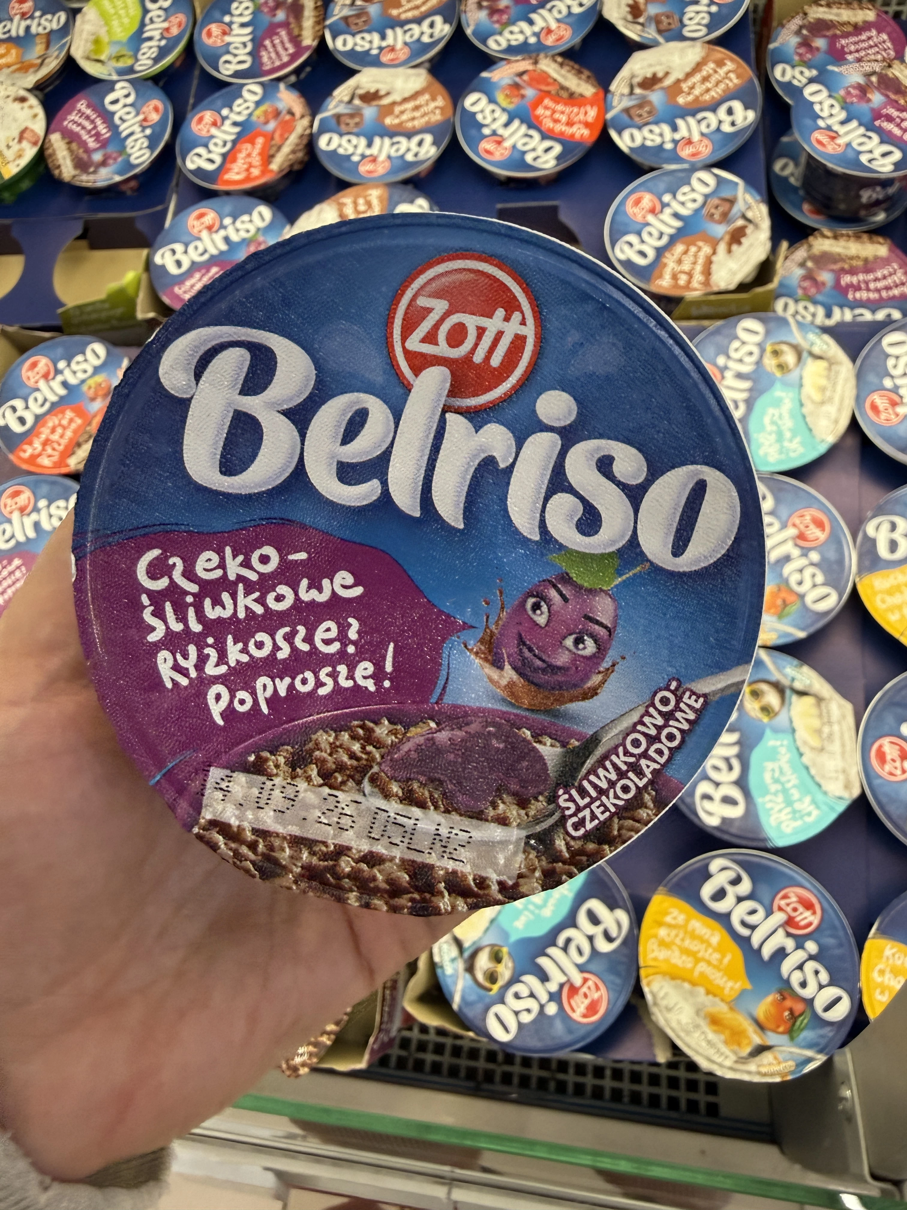 Zott Belriso Śliwkowo-Czekoladowe | 200g