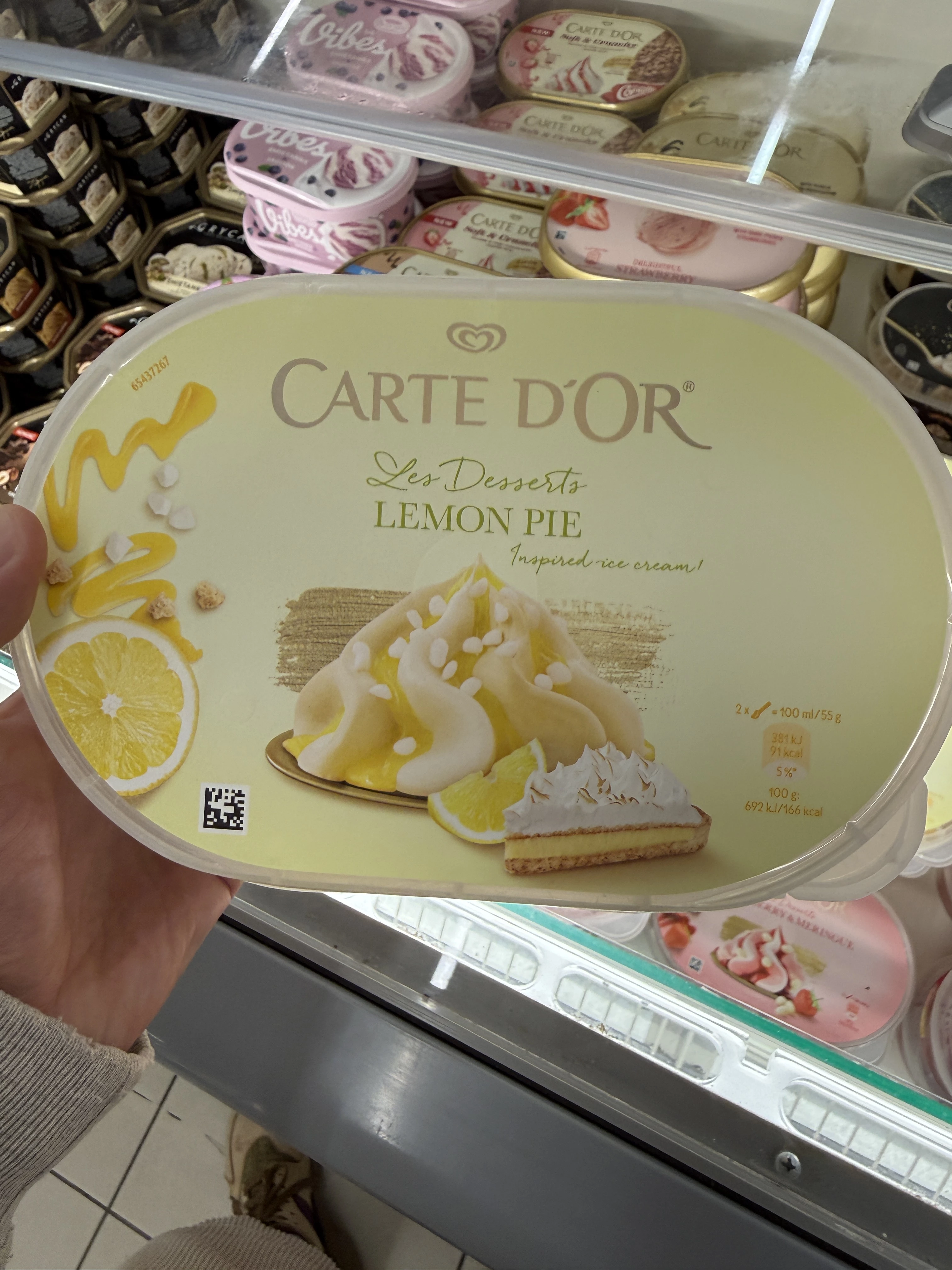 Carte D’Or Les Desserts Lody Lemon Pie | 825ml / 455g