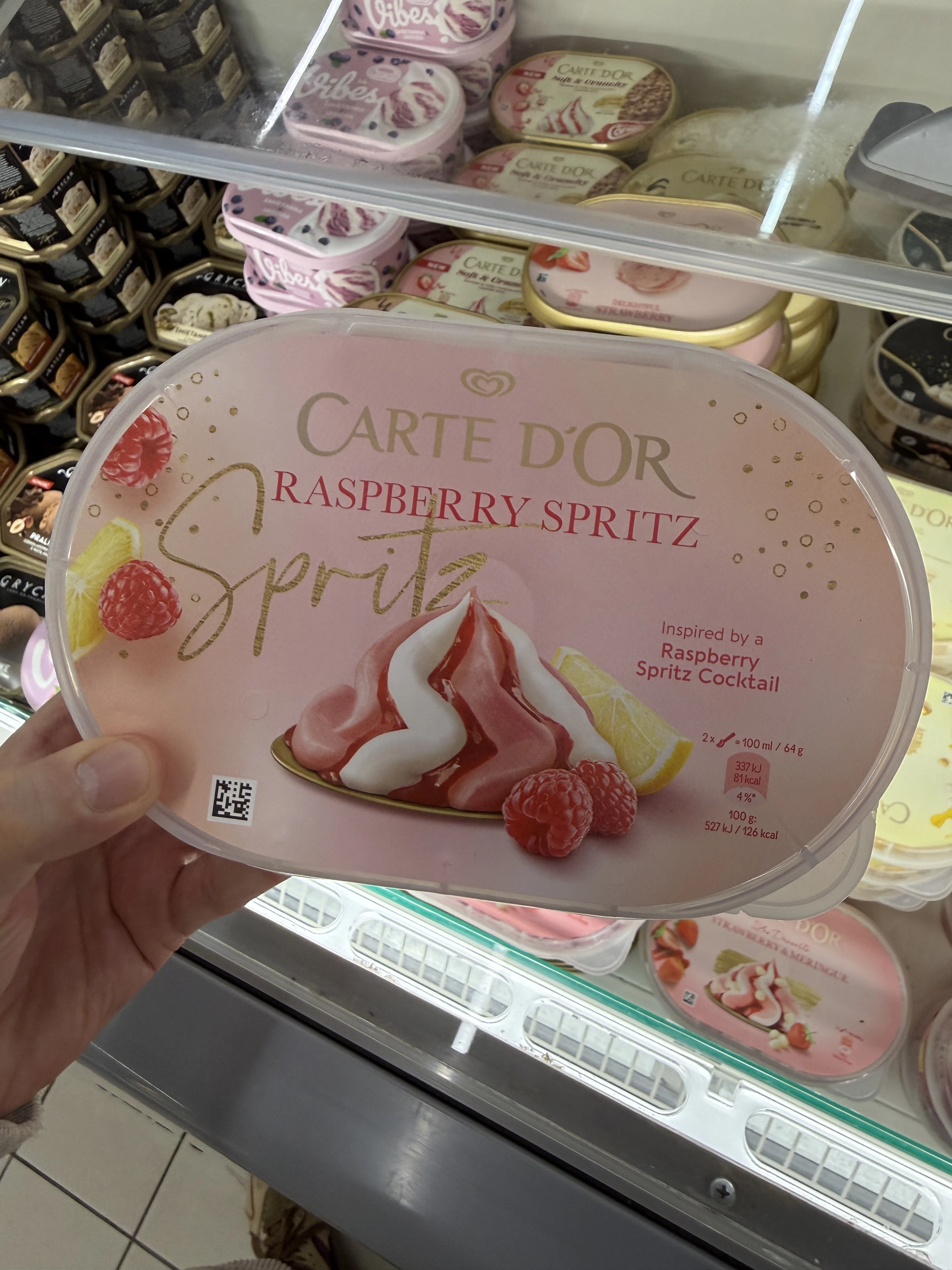 Carte d’Or Raspberry Spritz | 825ml / 532g