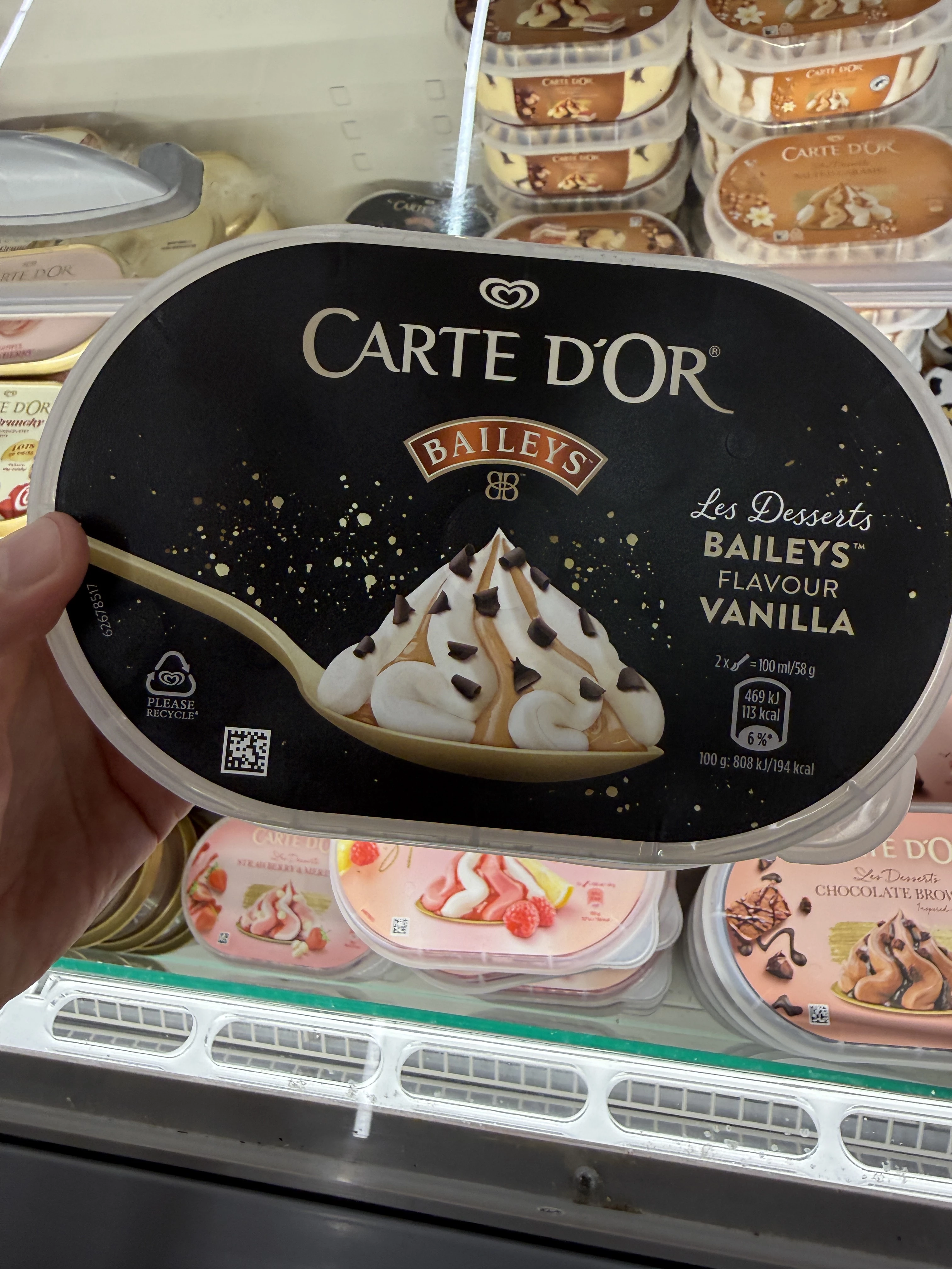 Carte D’Or Les Desserts Baileys Flavour Vanilla | 825ml / 485g