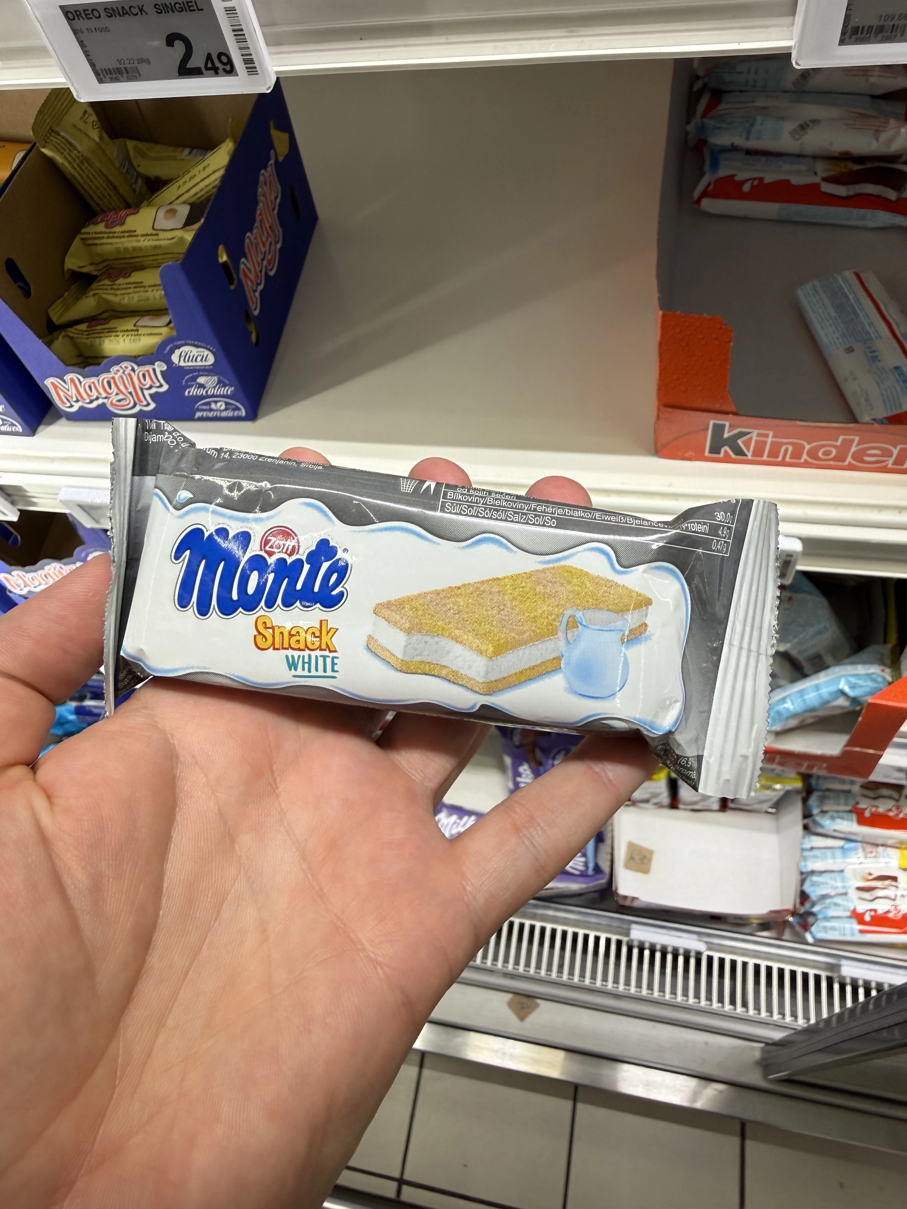 Zott Monte Snack White | 29g