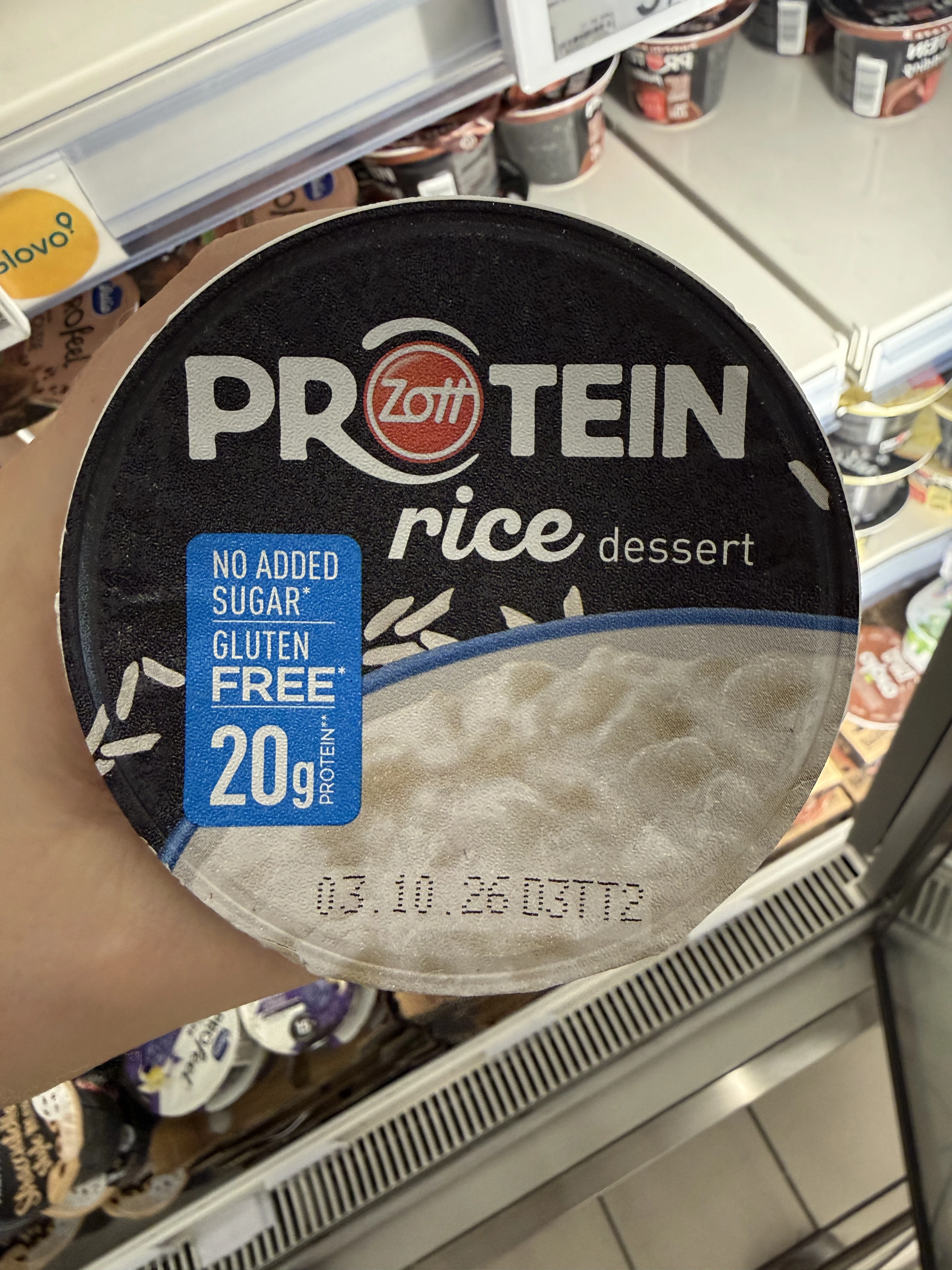 Zott Protein Rice Classic Deser wysokobiałkowy z ryżem | 220g