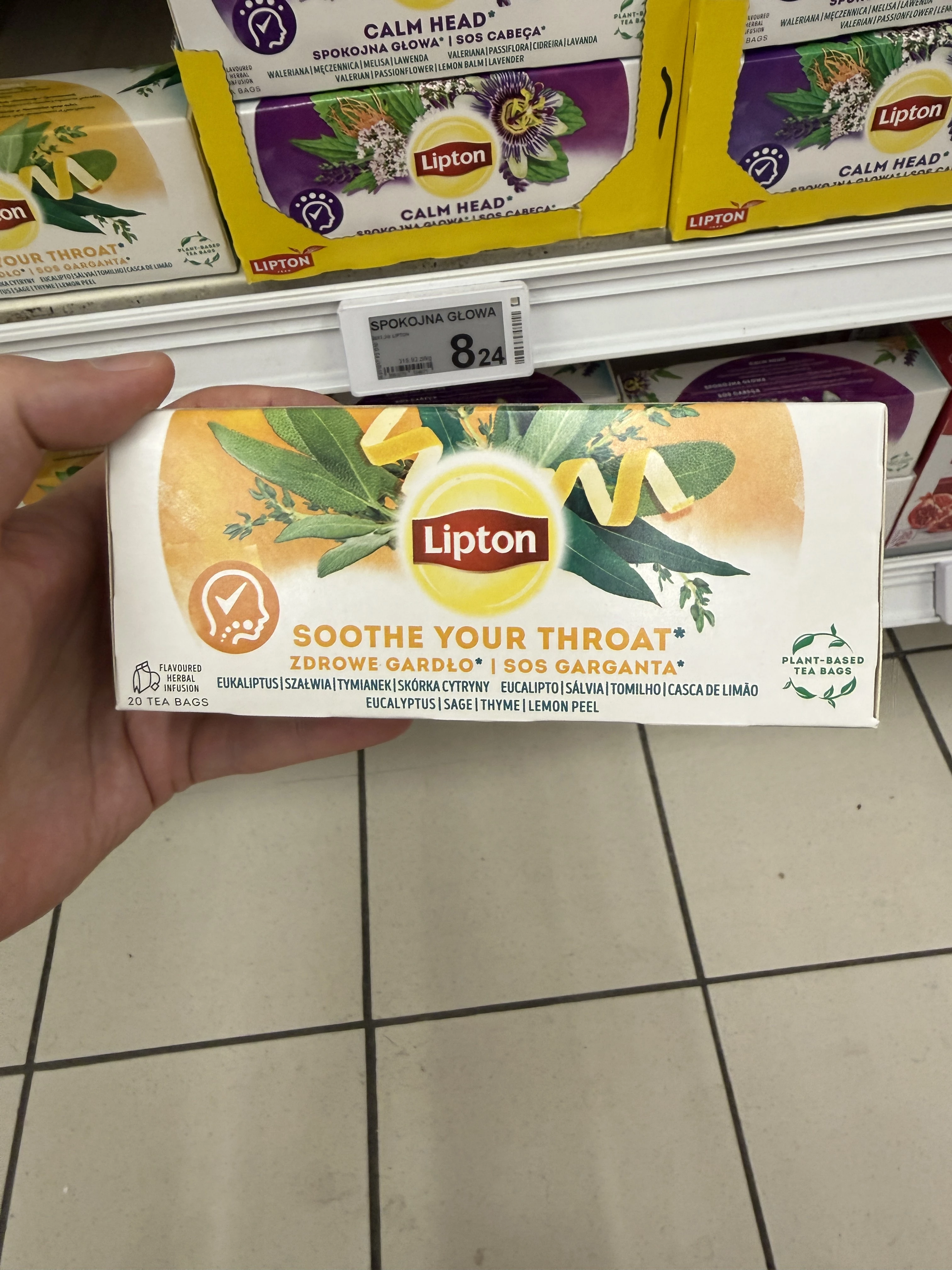Lipton Zdrowe Gardło 20 torebek | 26g