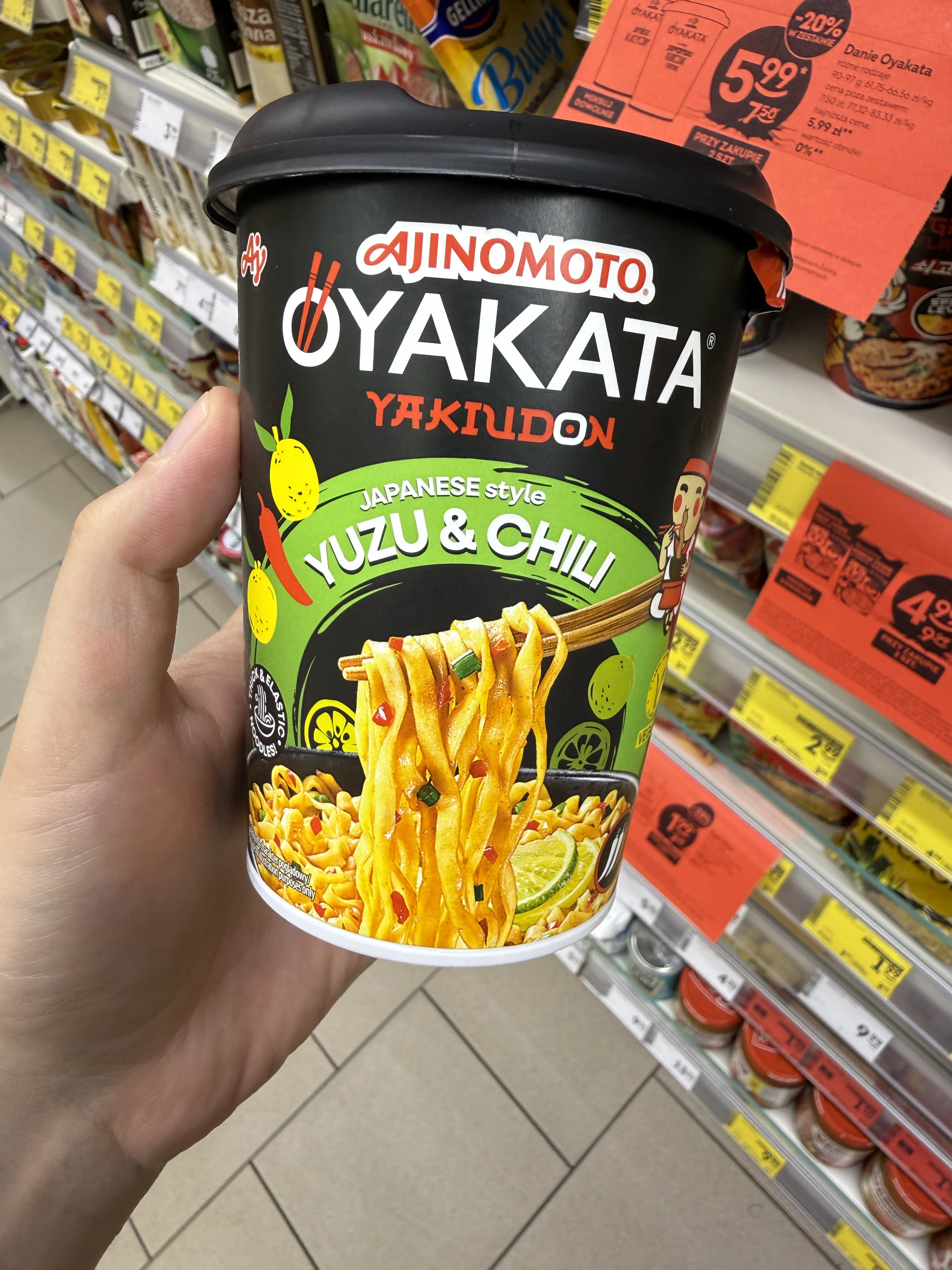 Oyakata Yakiudon Japanese Style Yuzu & Chili | 77,4g