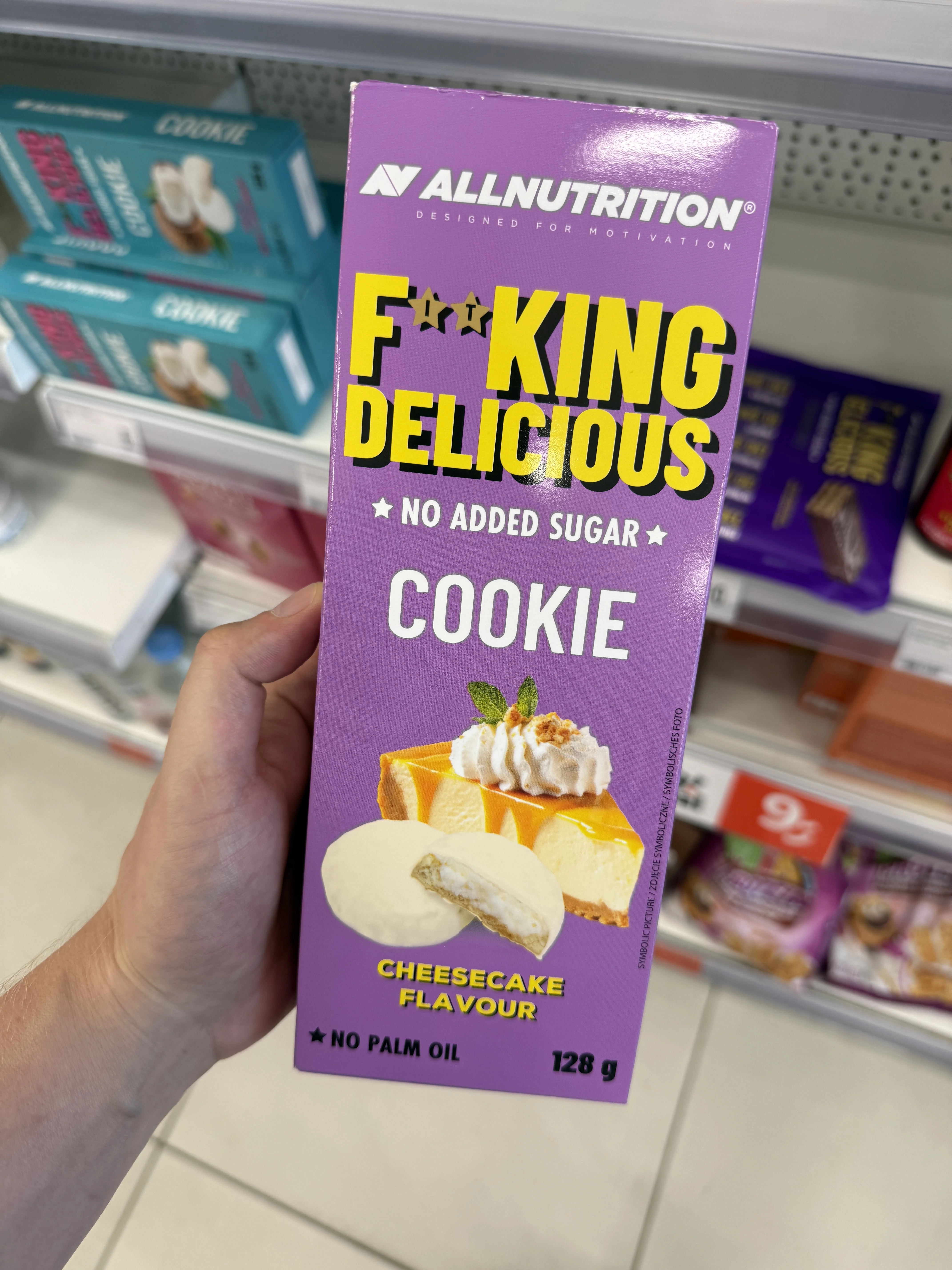 AllNutrition Fitking Delicious Cookie Cheesecake | 128g