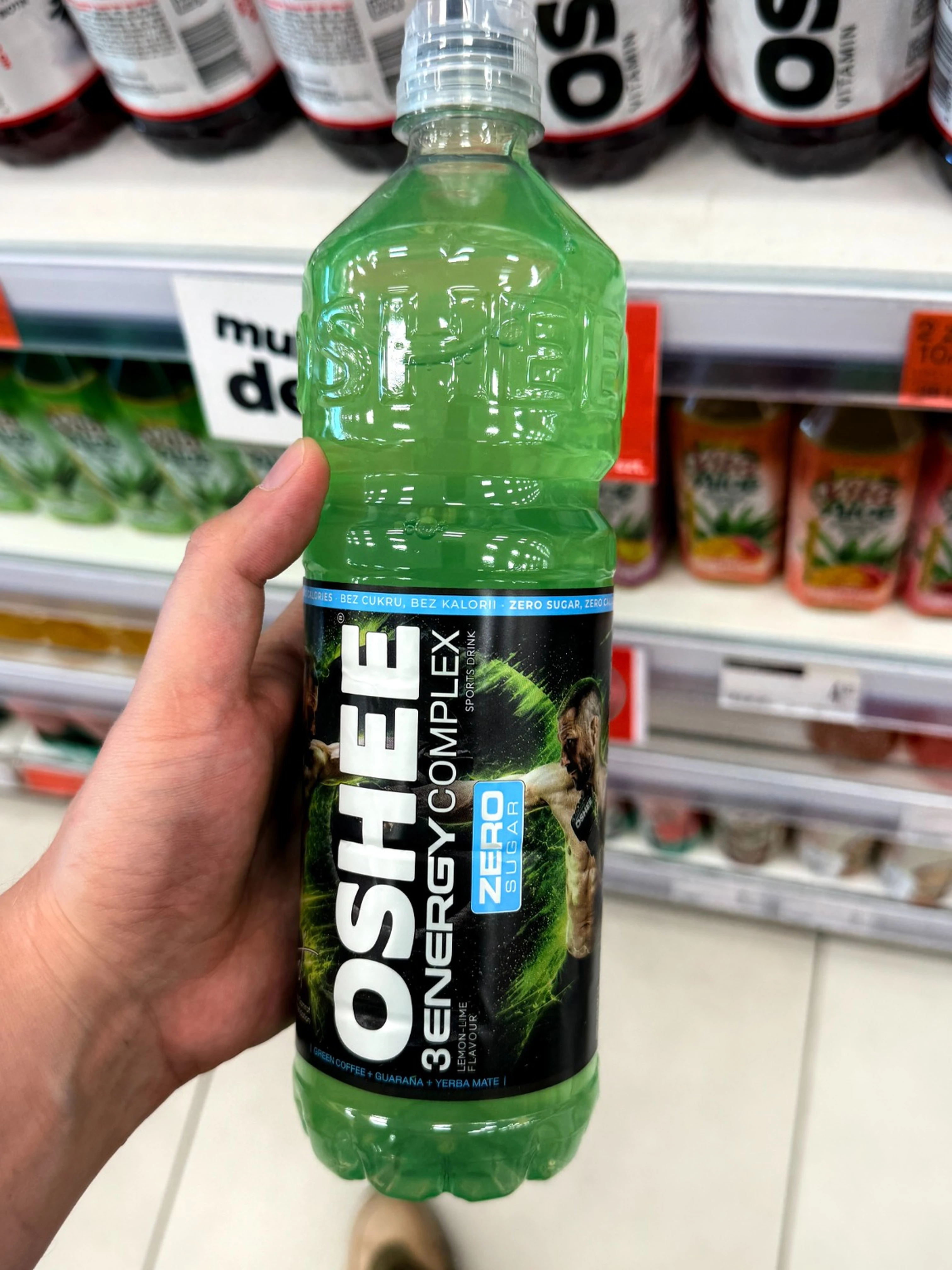 Oshee x Gamrot Zero Sports Drink 3 Energy Complex cytryna-limonka | 750ml