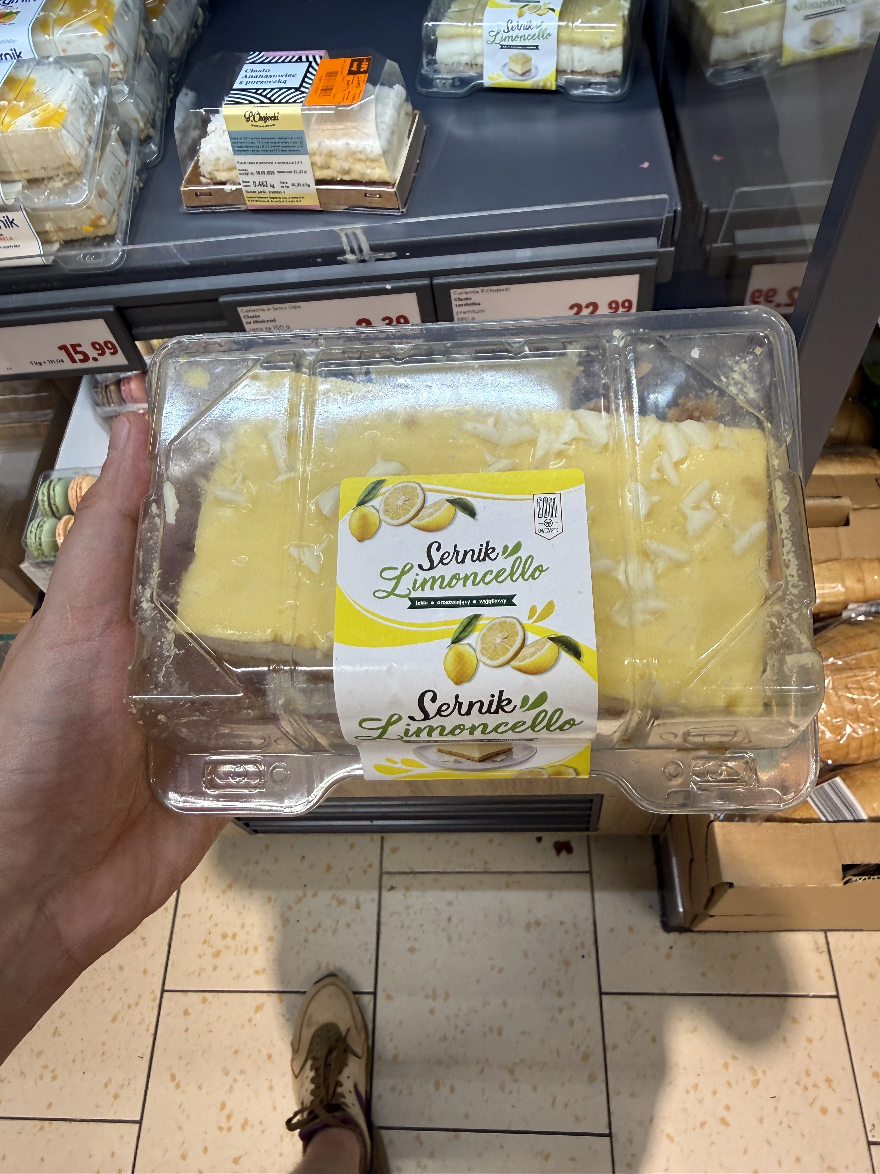 GOM Owczarek Sernik Limoncello | 400g