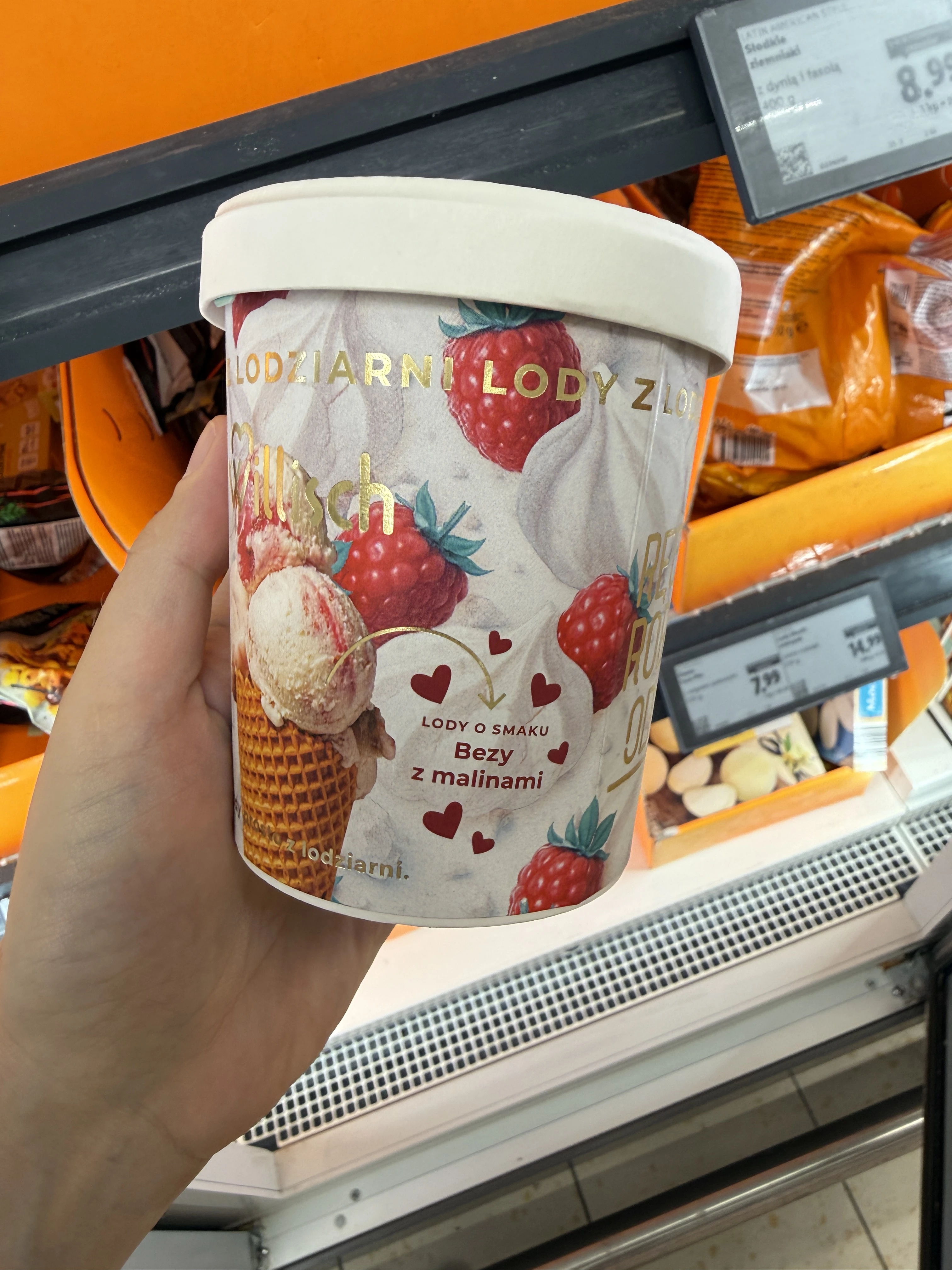 Willisch Lody Beza z malinami | 400g / 465ml