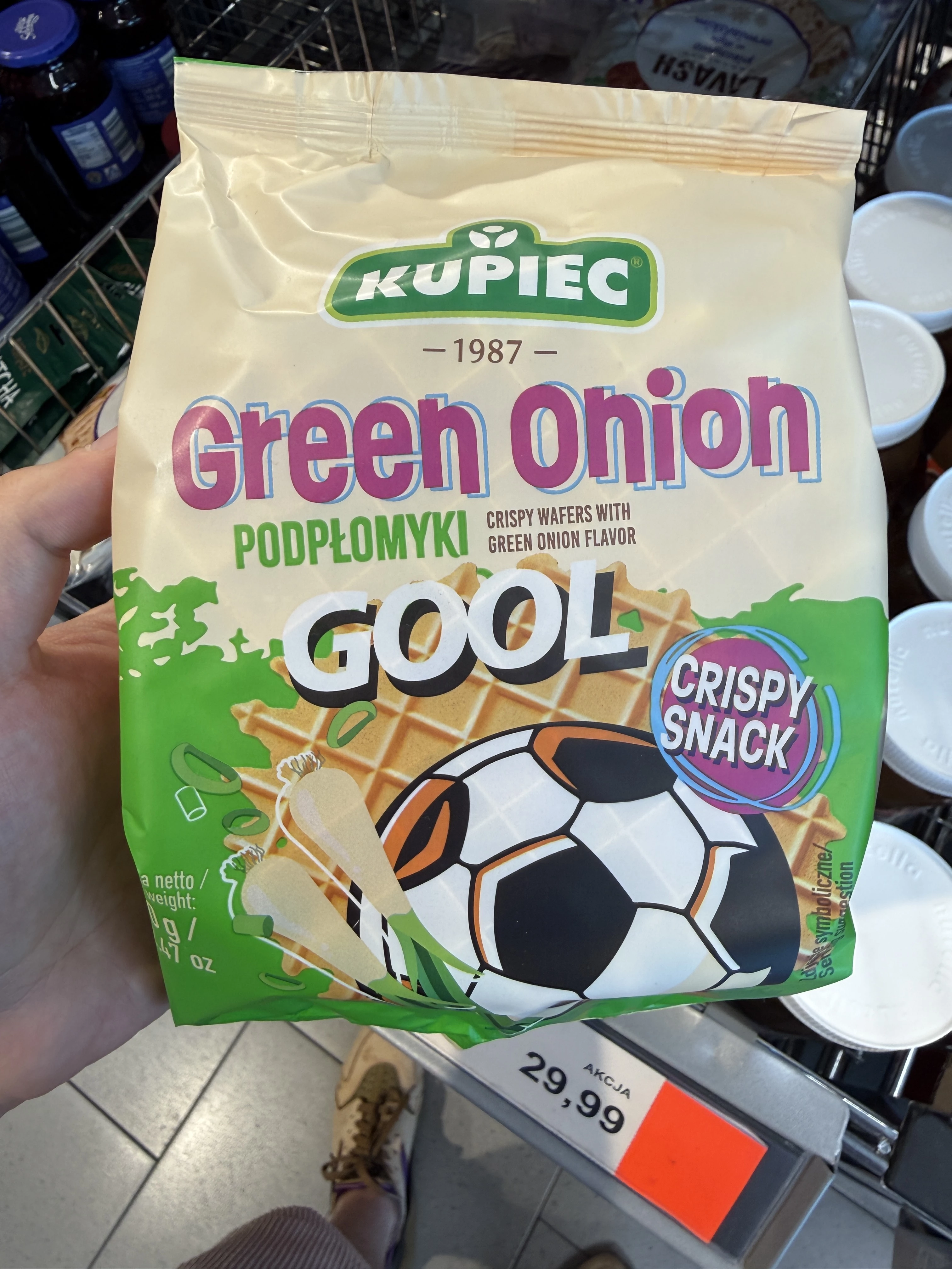 Kupiec Podpłomyki o smaku zielonej cebulki | 70g