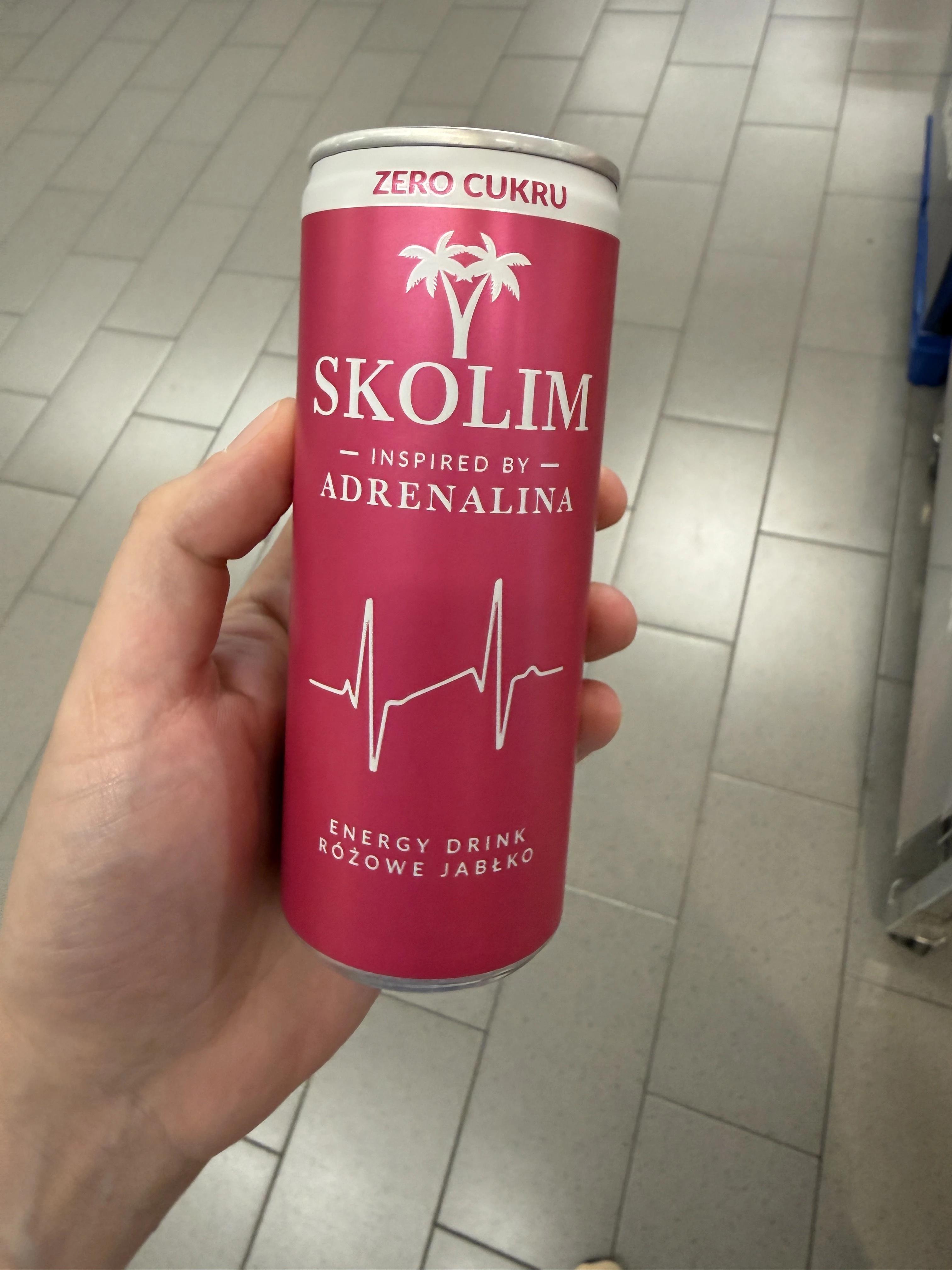 Skolim Inspired by Adrenalina Energy Drink Różowe Jabłko | 250ml