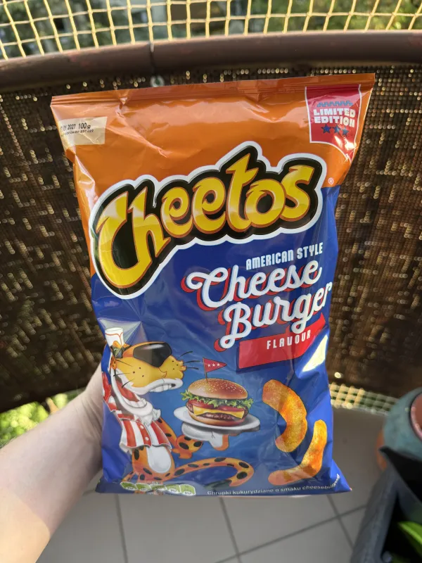 Cheetos American Style Cheese Burger Flavour | 100g