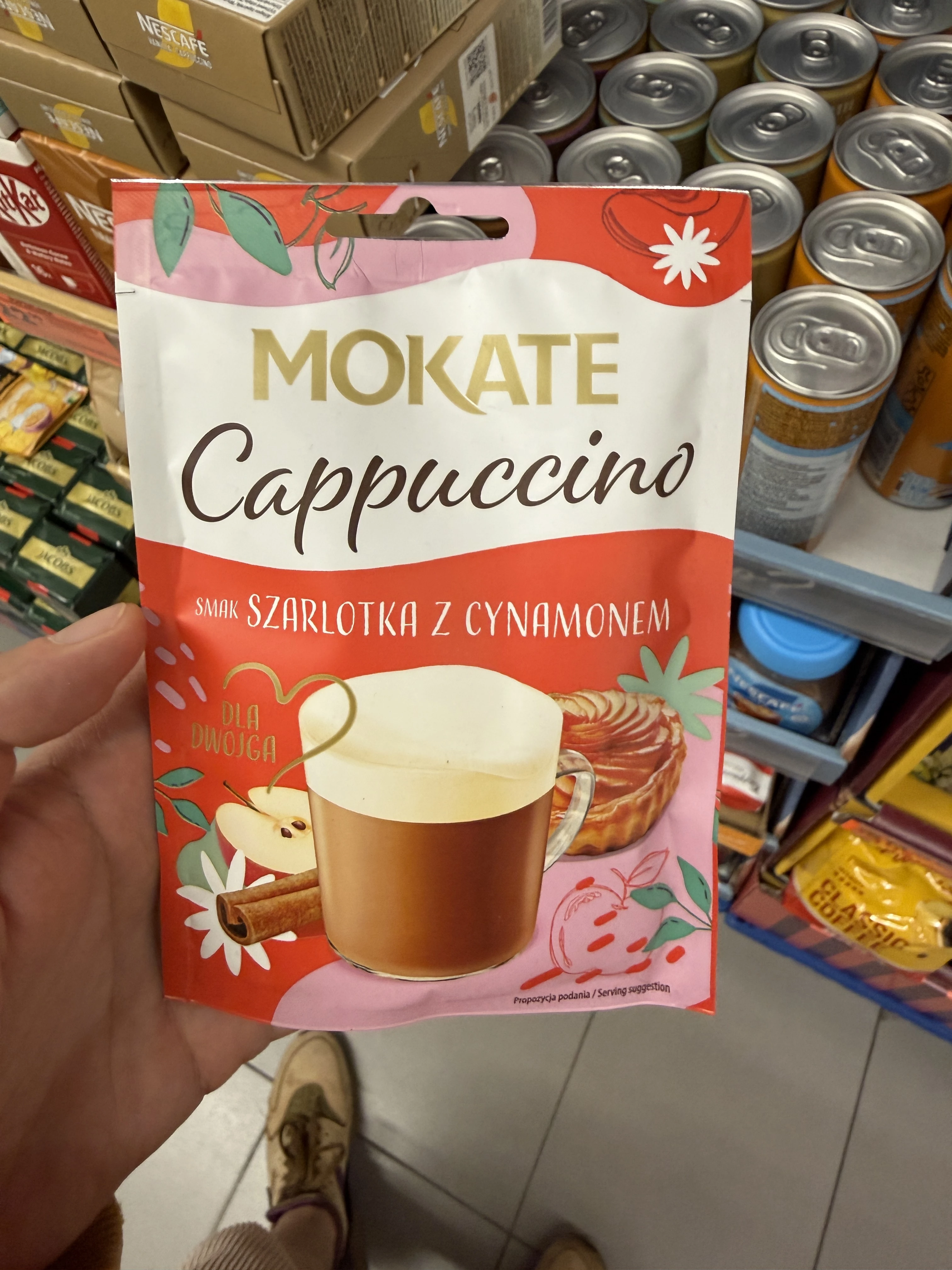 Mokate Cappuccino Szarlotka z Cynamonem | 40g