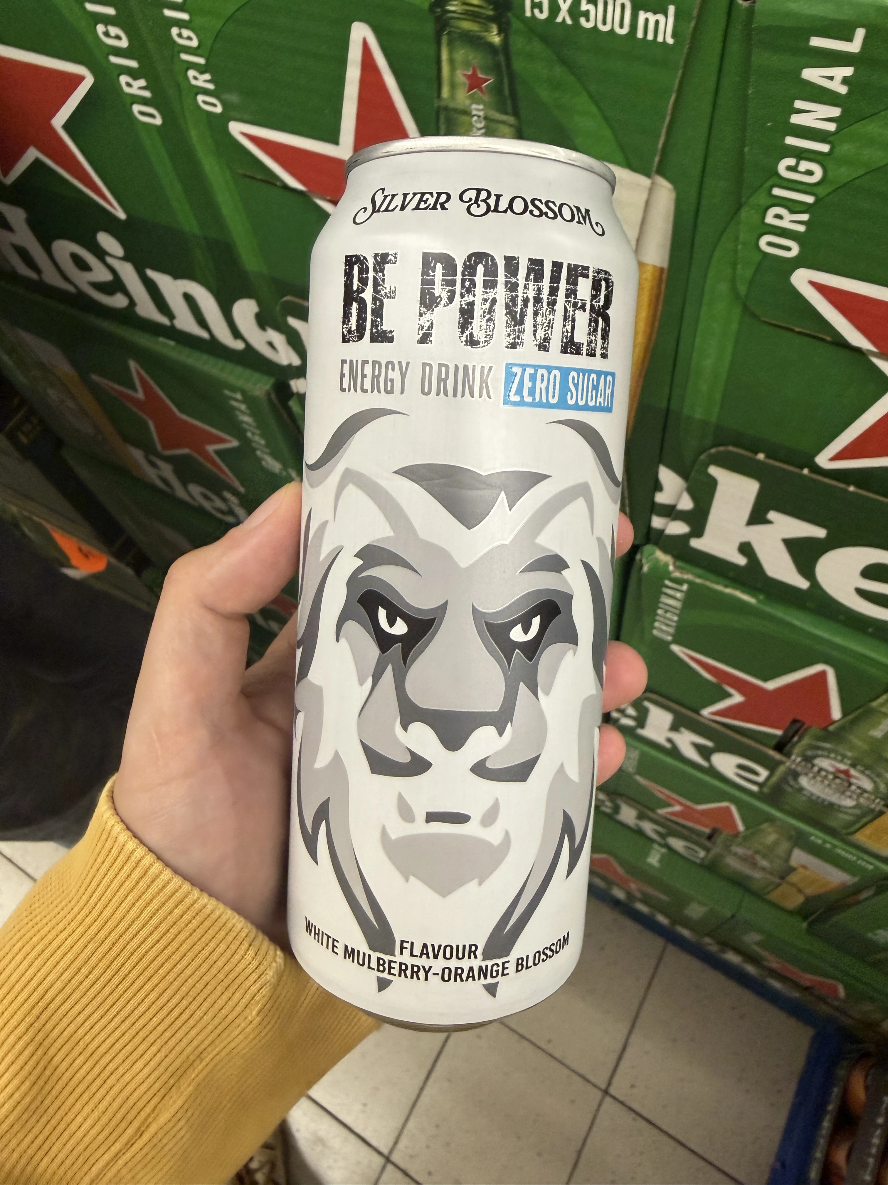 Be Power Silver Blossom Energy Drink Zero Sugar | 500ml