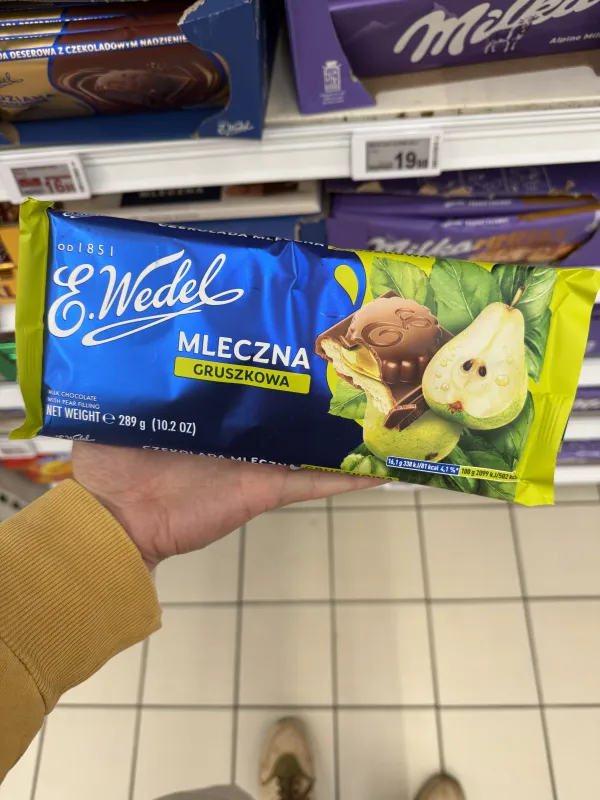 E. Wedel Czekolada Mleczna Gruszkowa | 289g