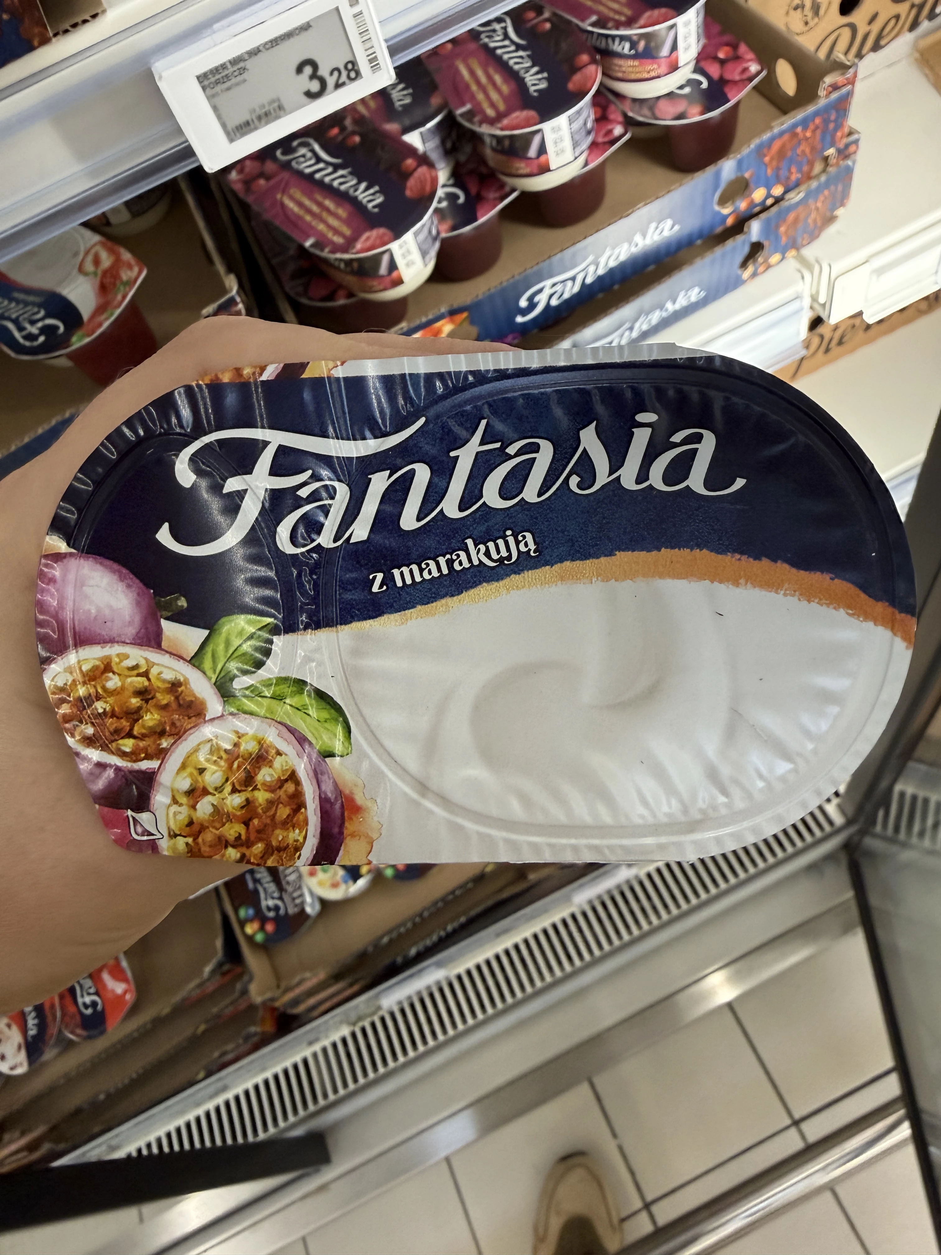 Fantasia Jogurt kremowy z marakują | 118g