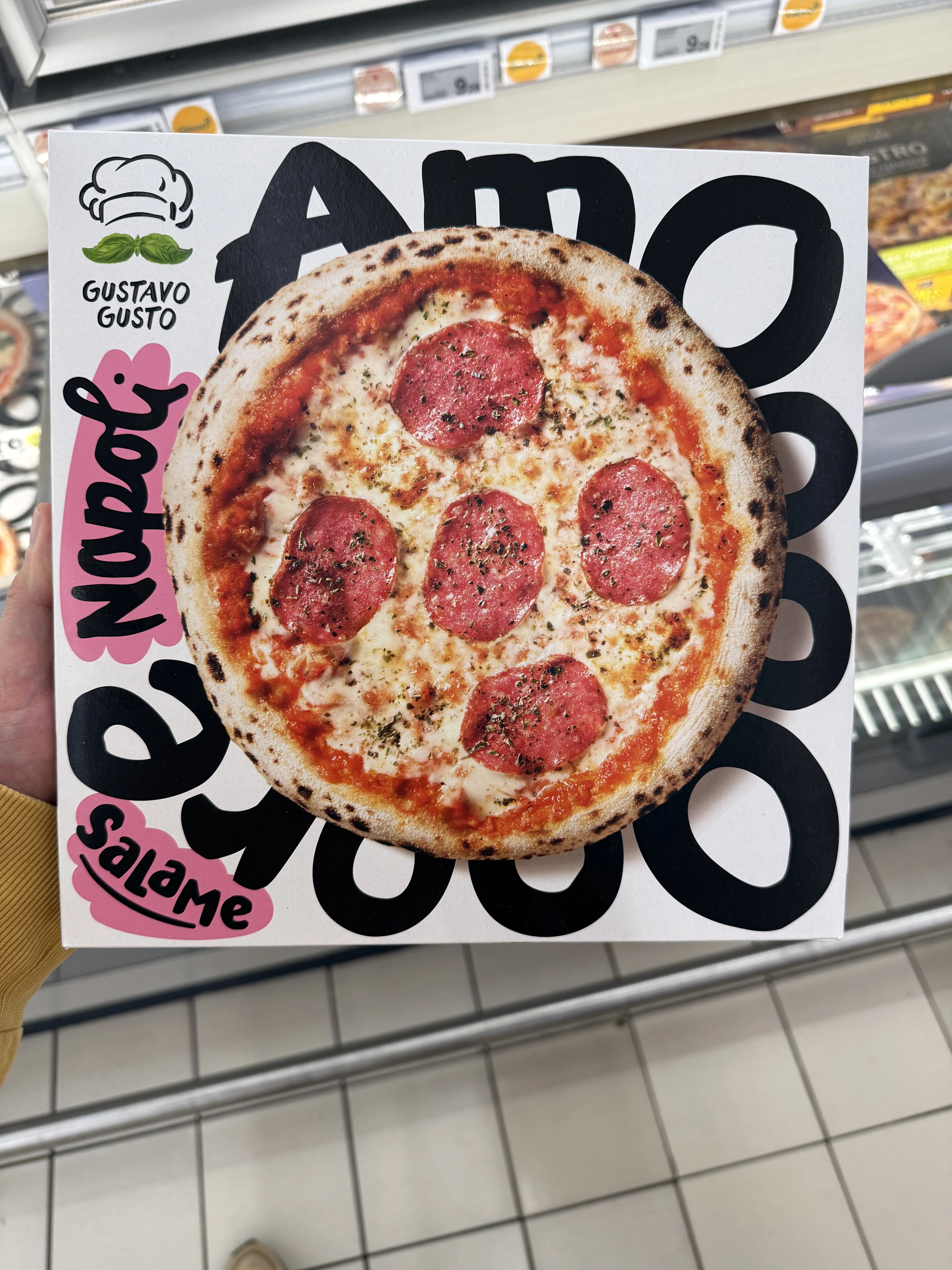 Gustavo Gusto Amore Napoli Pizza Salame | 315g