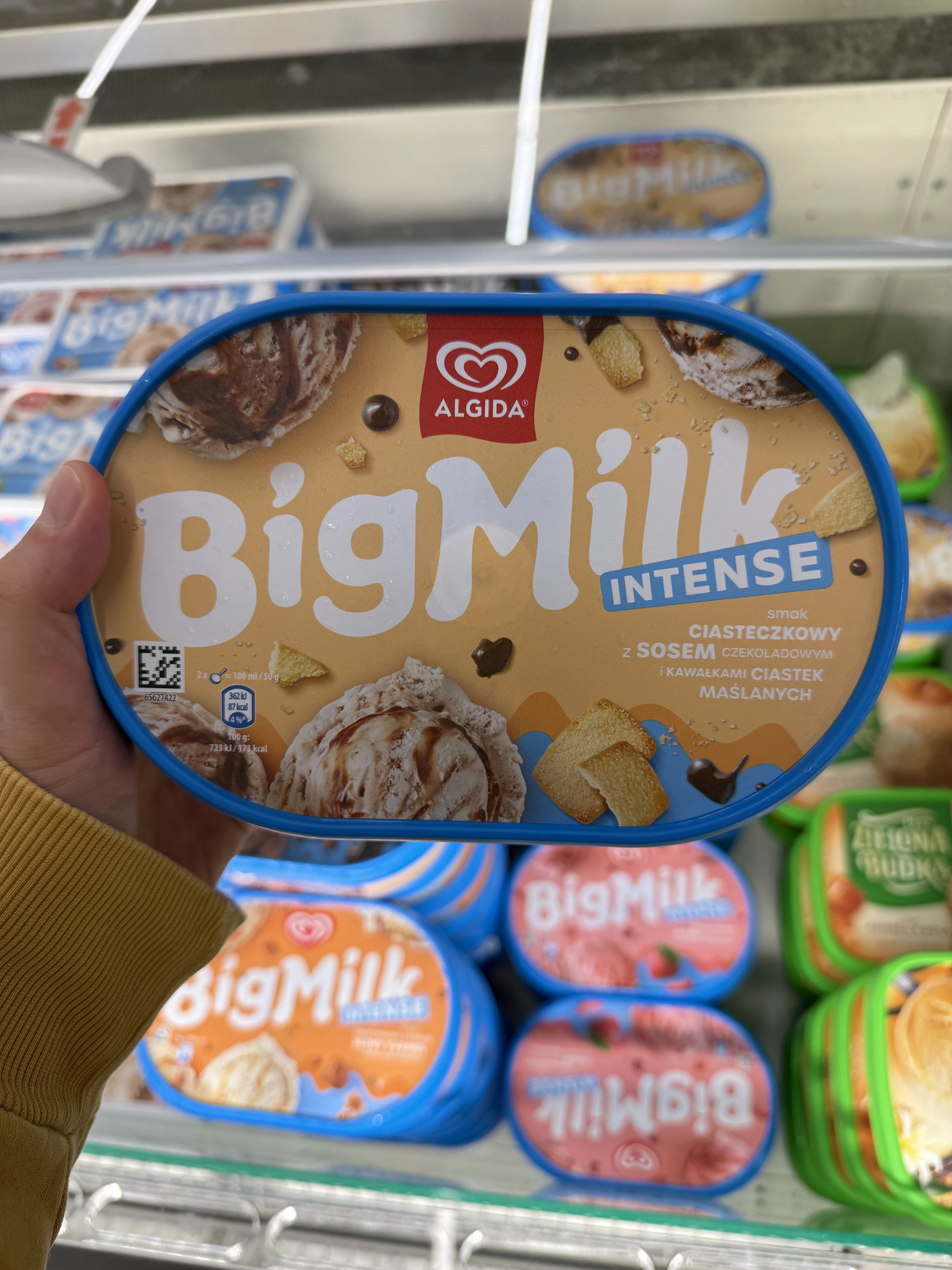 Algida Big Milk Intense Ciasteczko | 900ml
