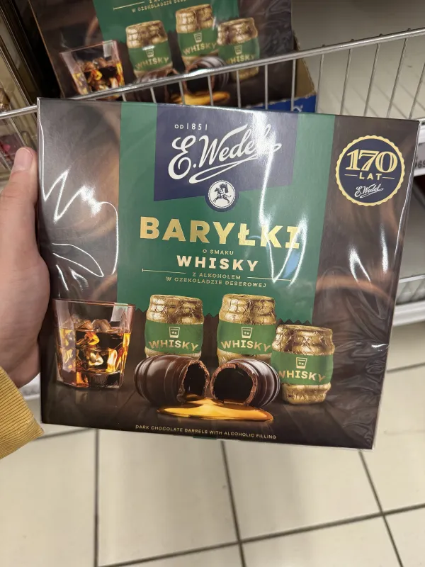 E.Wedel Baryłki Whisky | 200g
