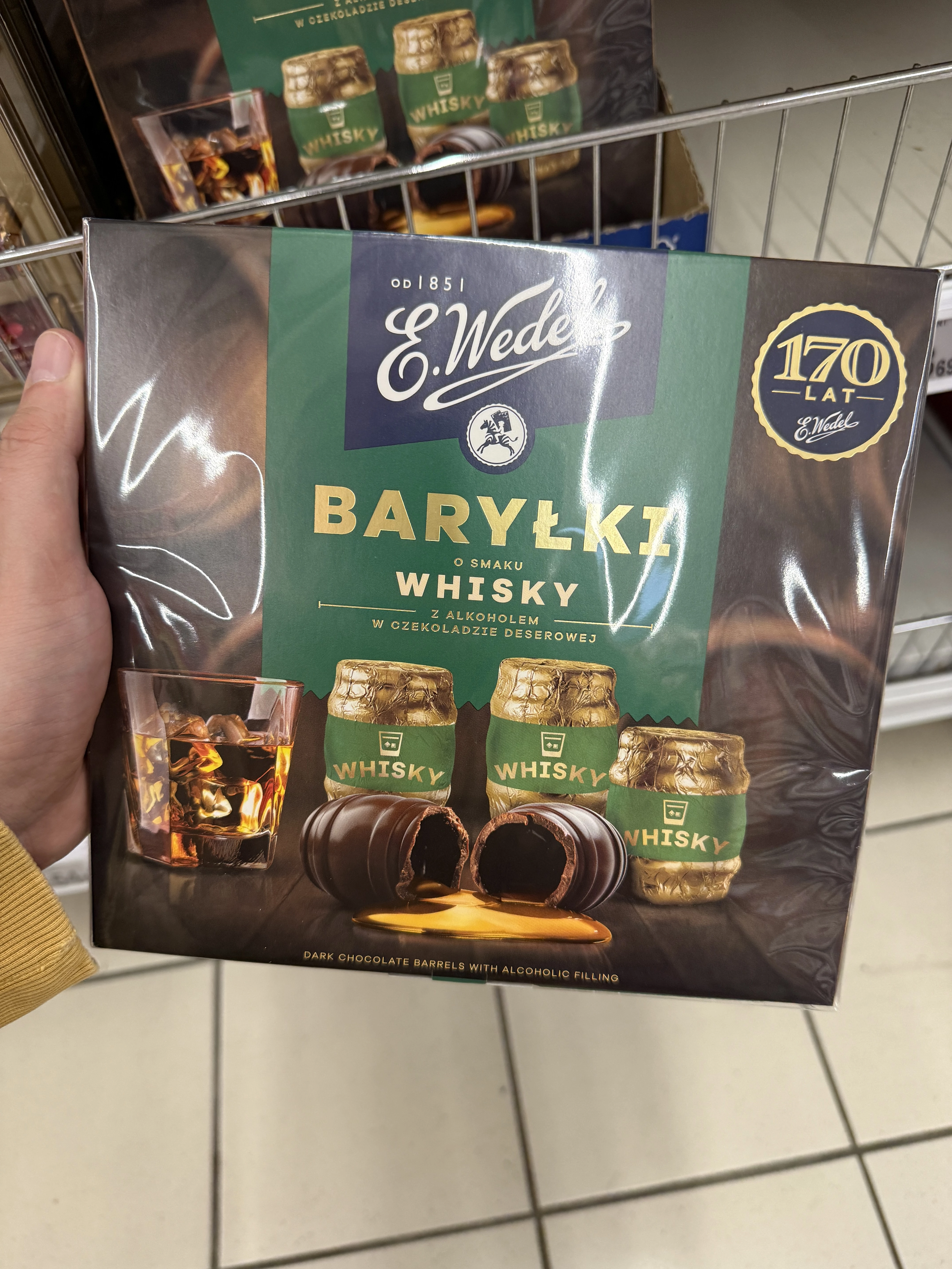 E.Wedel Baryłki Whisky | 200g
