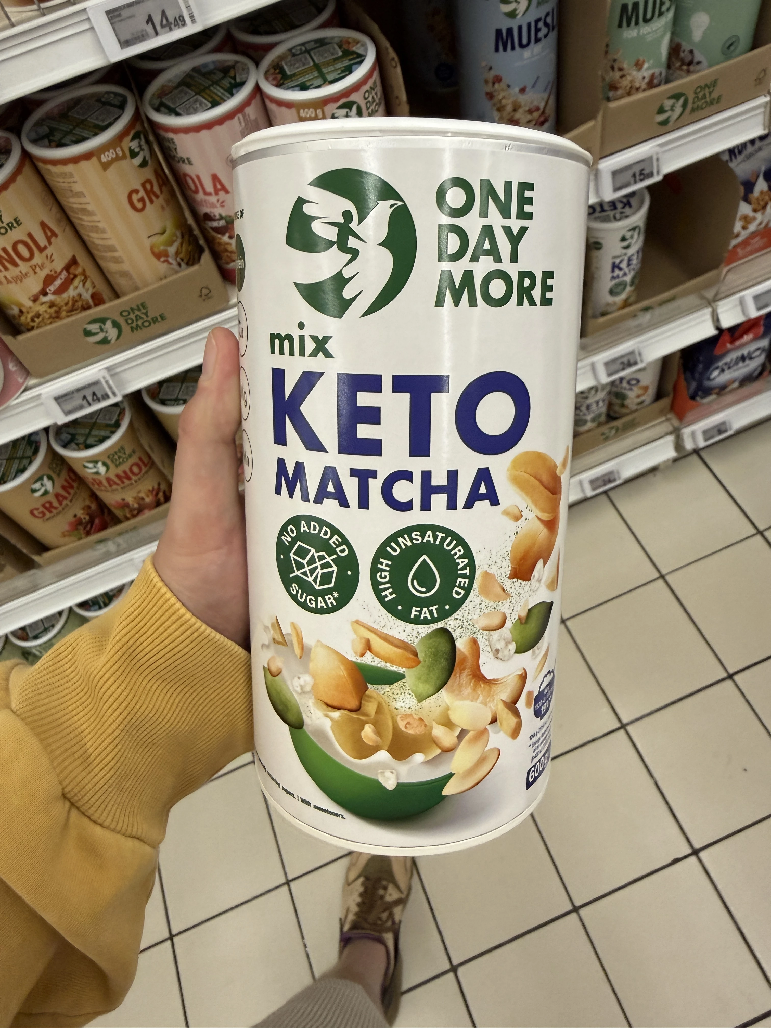 One Day More Mix Keto Matcha | 600g