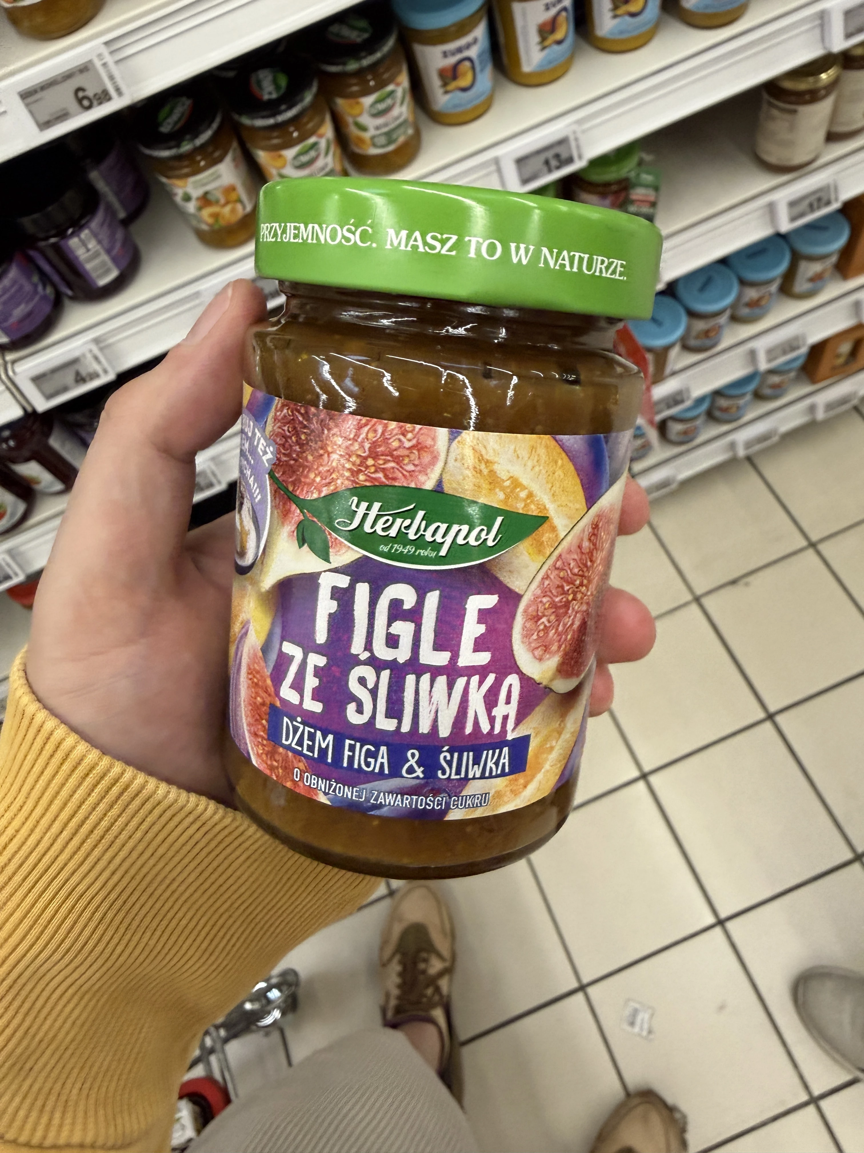 Herbapol Dżem Figle ze Śliwką | 280g