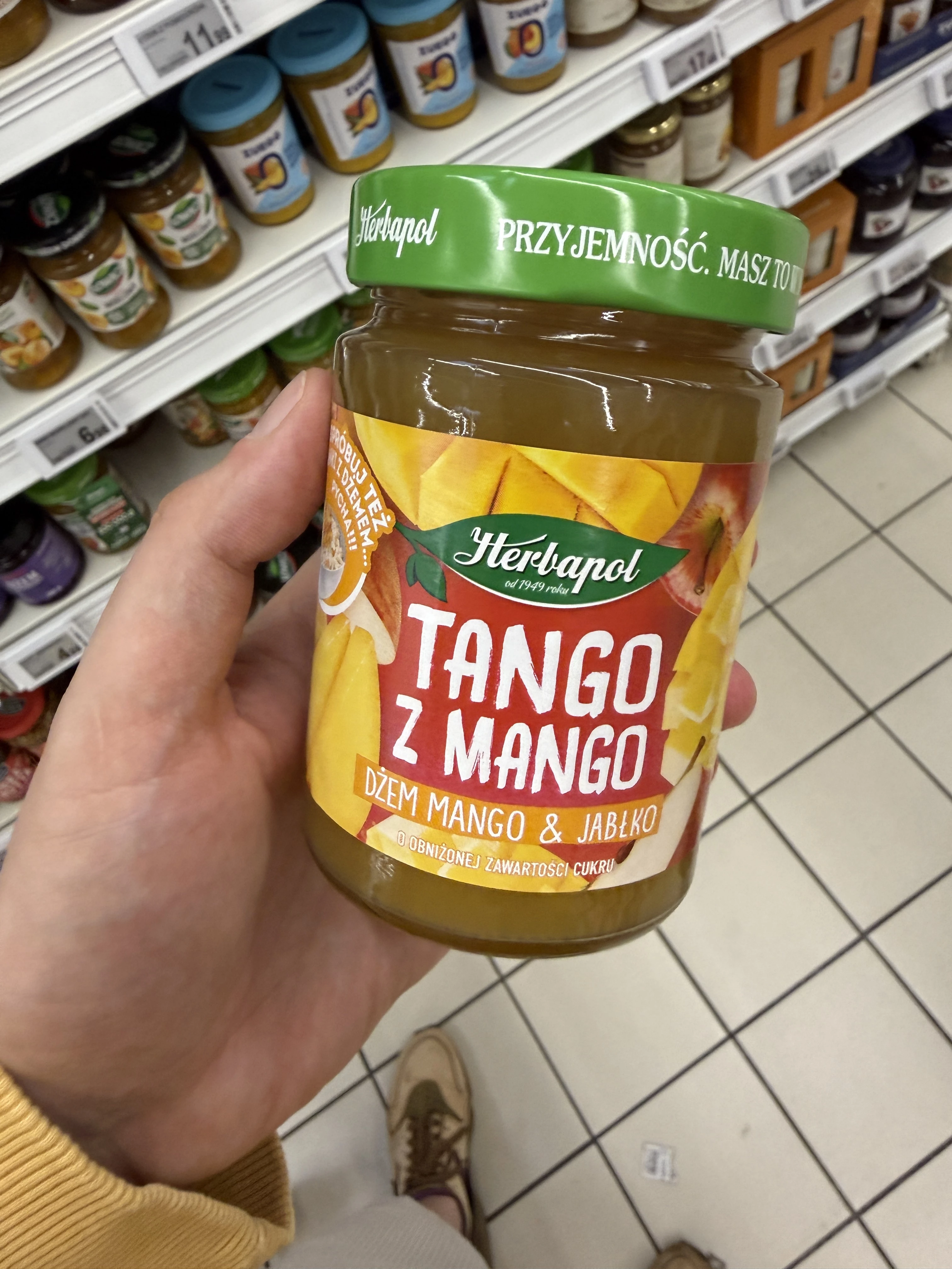 Herbapol Tango z mango Dżem mango & jabłko | 280g