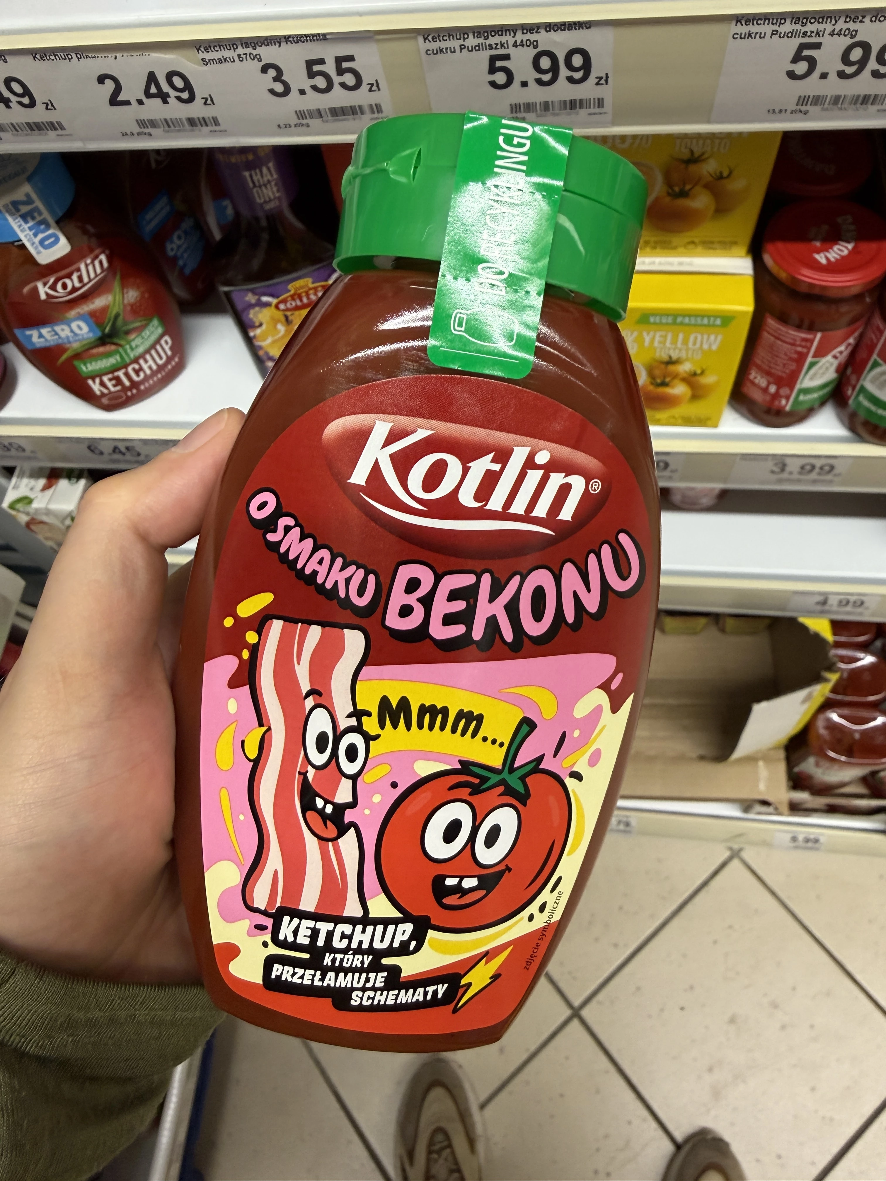 Kotlin Ketchup o smaku bekonu | 450g