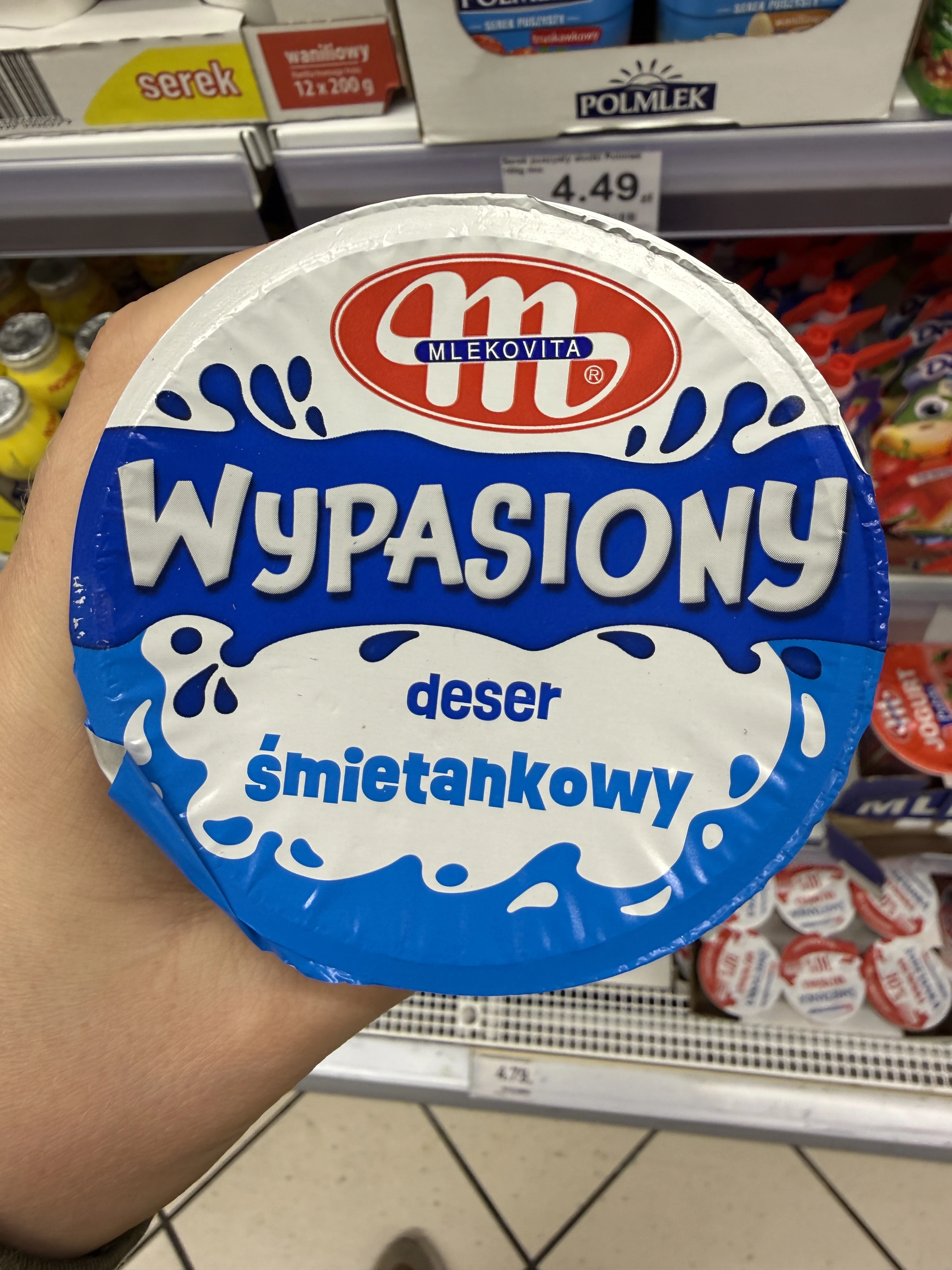 Mlekovita Wypasiony deser śmietankowy | 130g