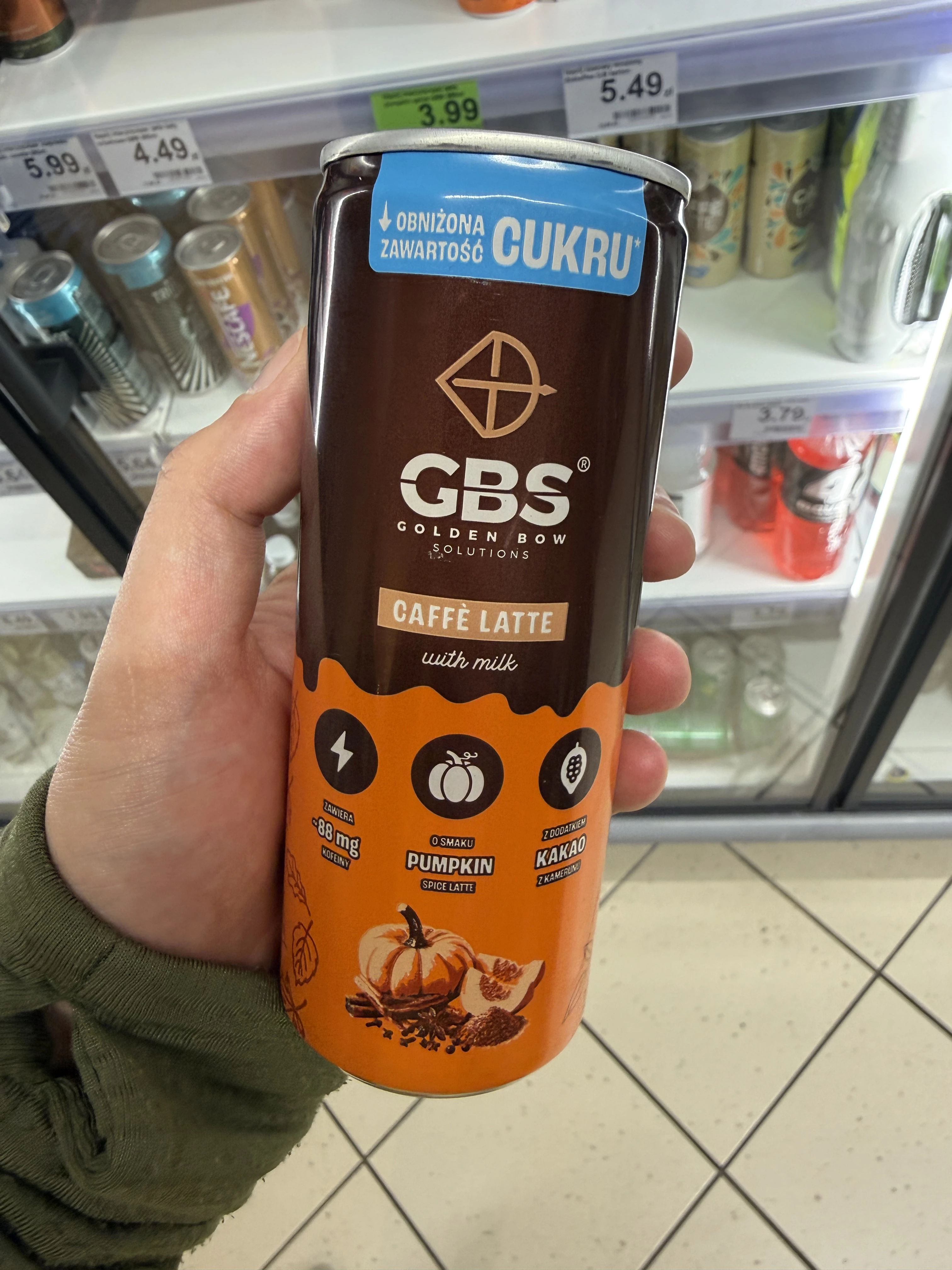 GBS Caffè Latte Pumpkin Spice Latte | 250ml