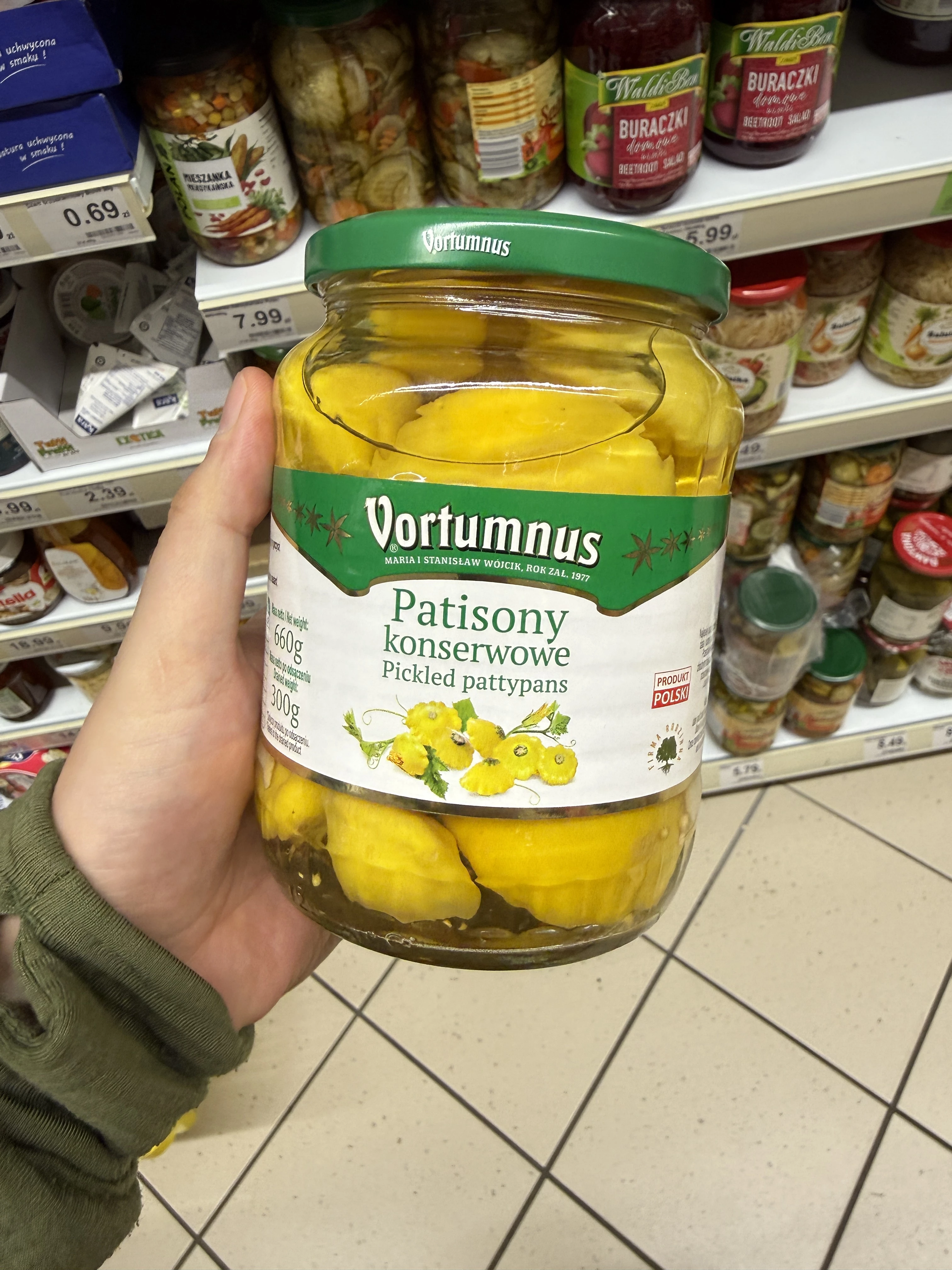 Vortumnus Patison konserwowy | 660g