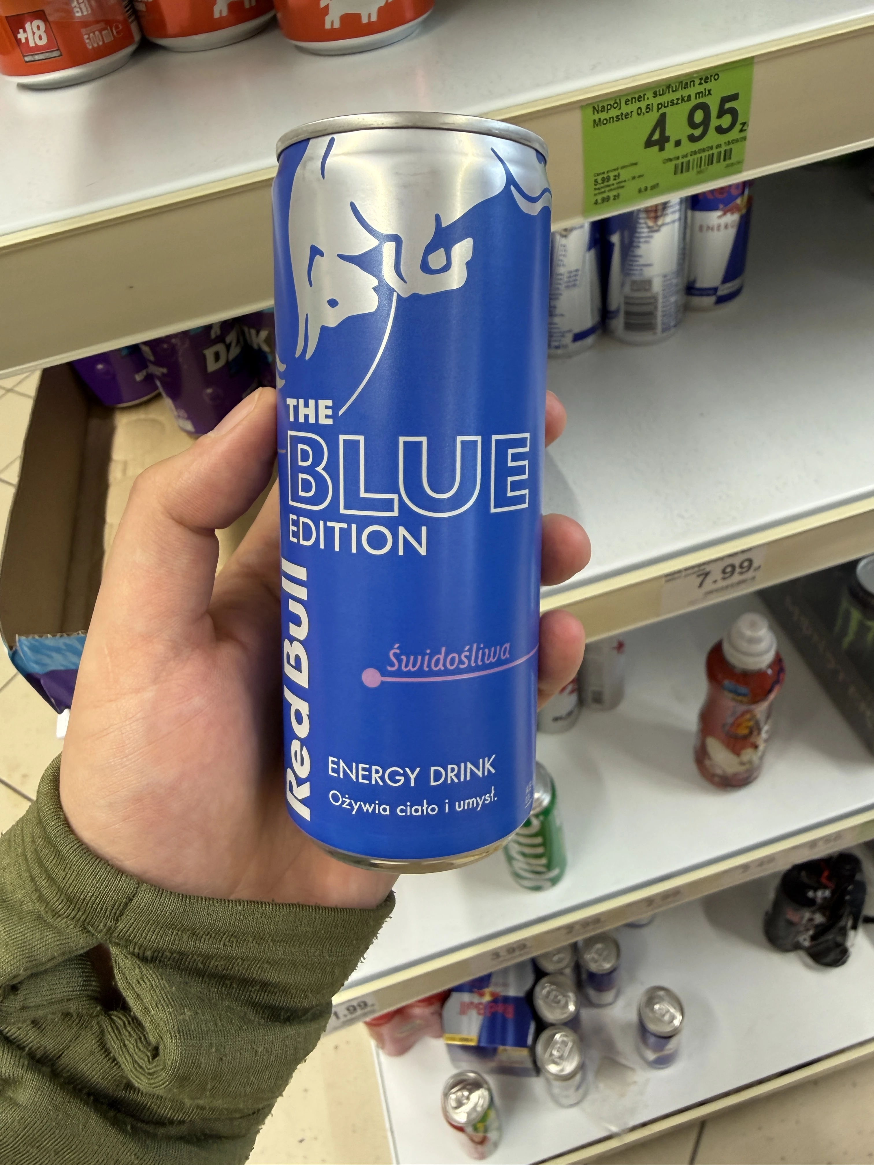 Red Bull Blue Edition Świdośliwa | 250ml
