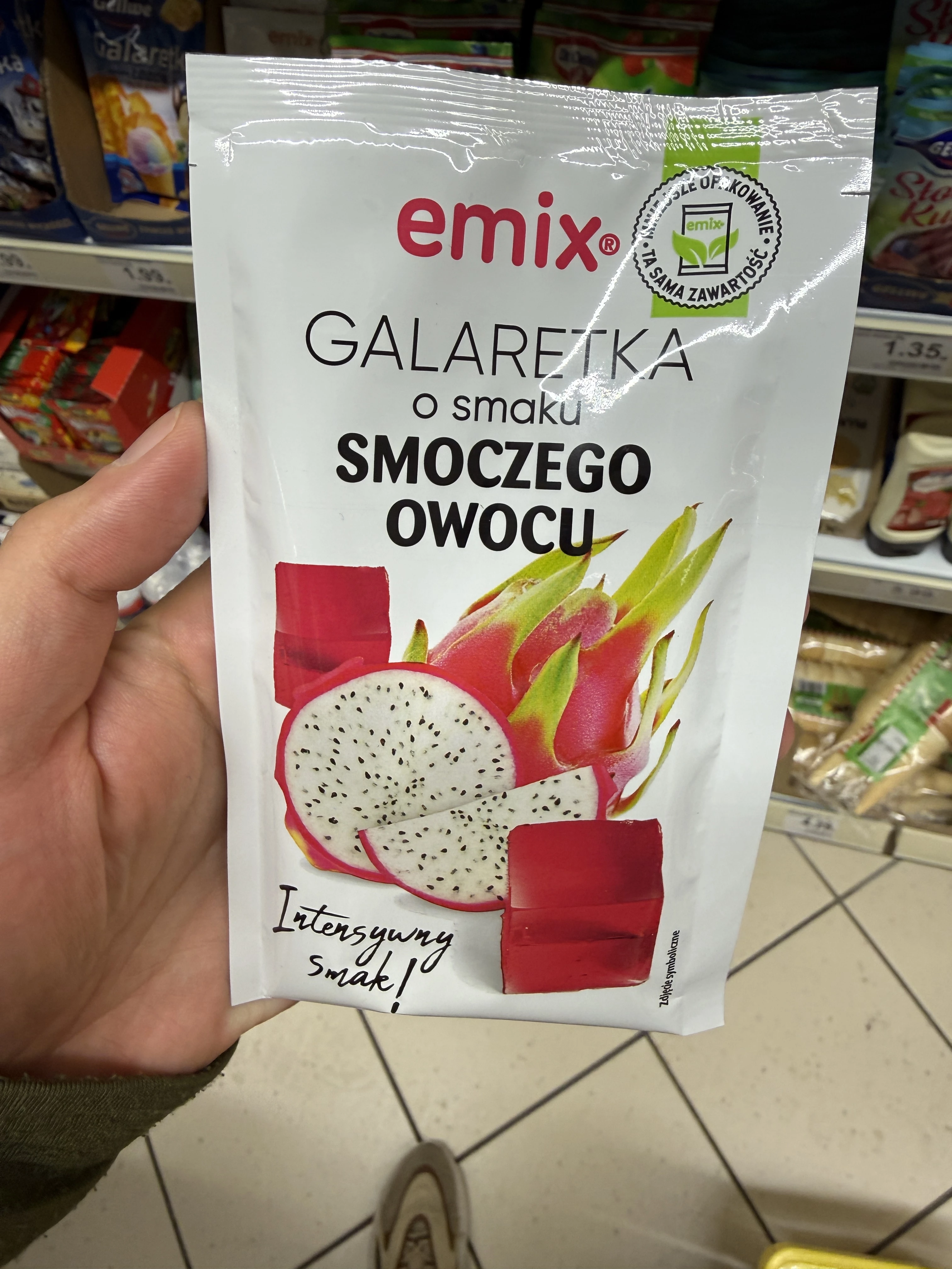 Emix Galaretka o smaku smoczego owocu | 75g