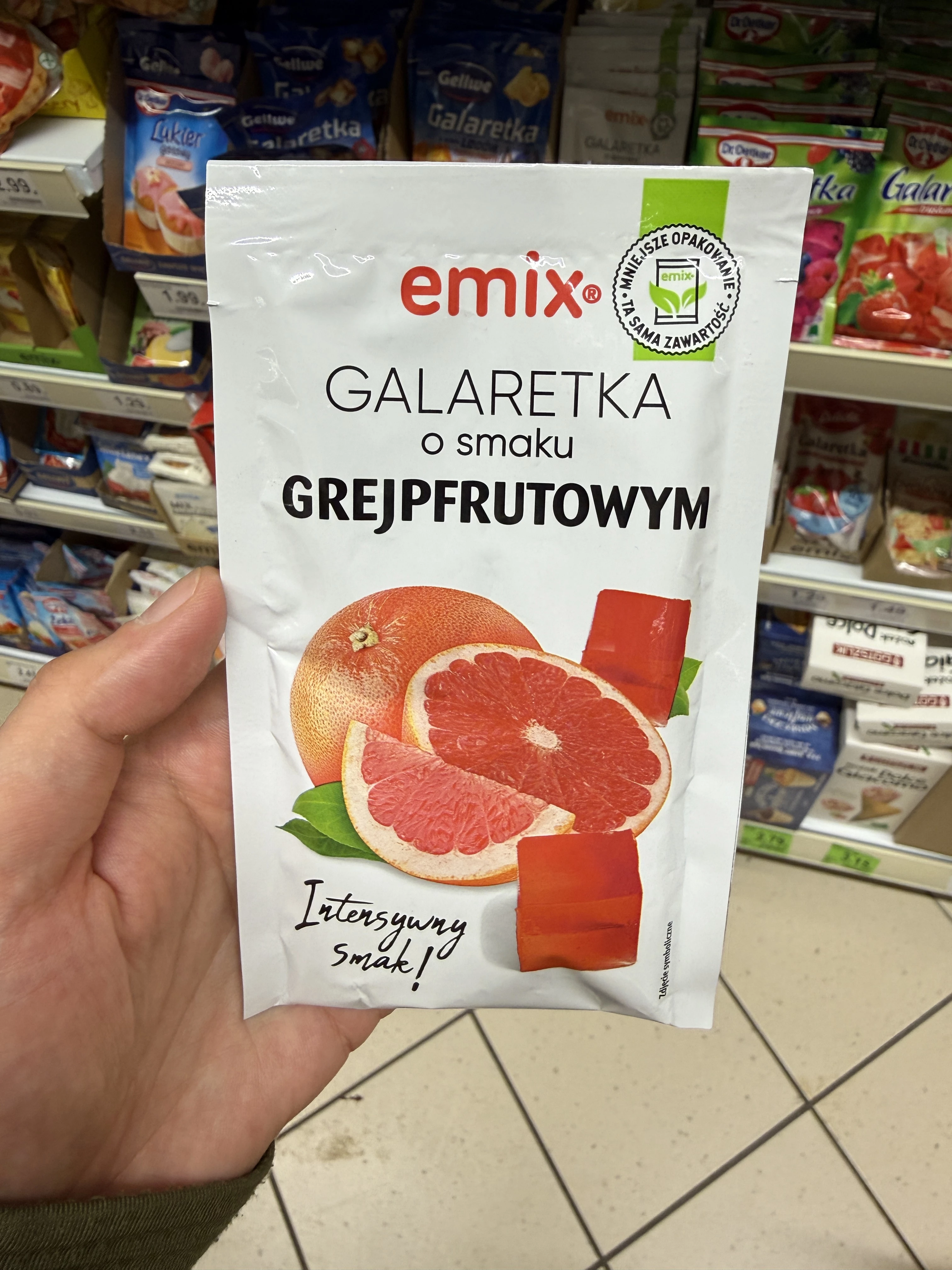 Emix Galaretka o smaku grejpfrutowym | 75g