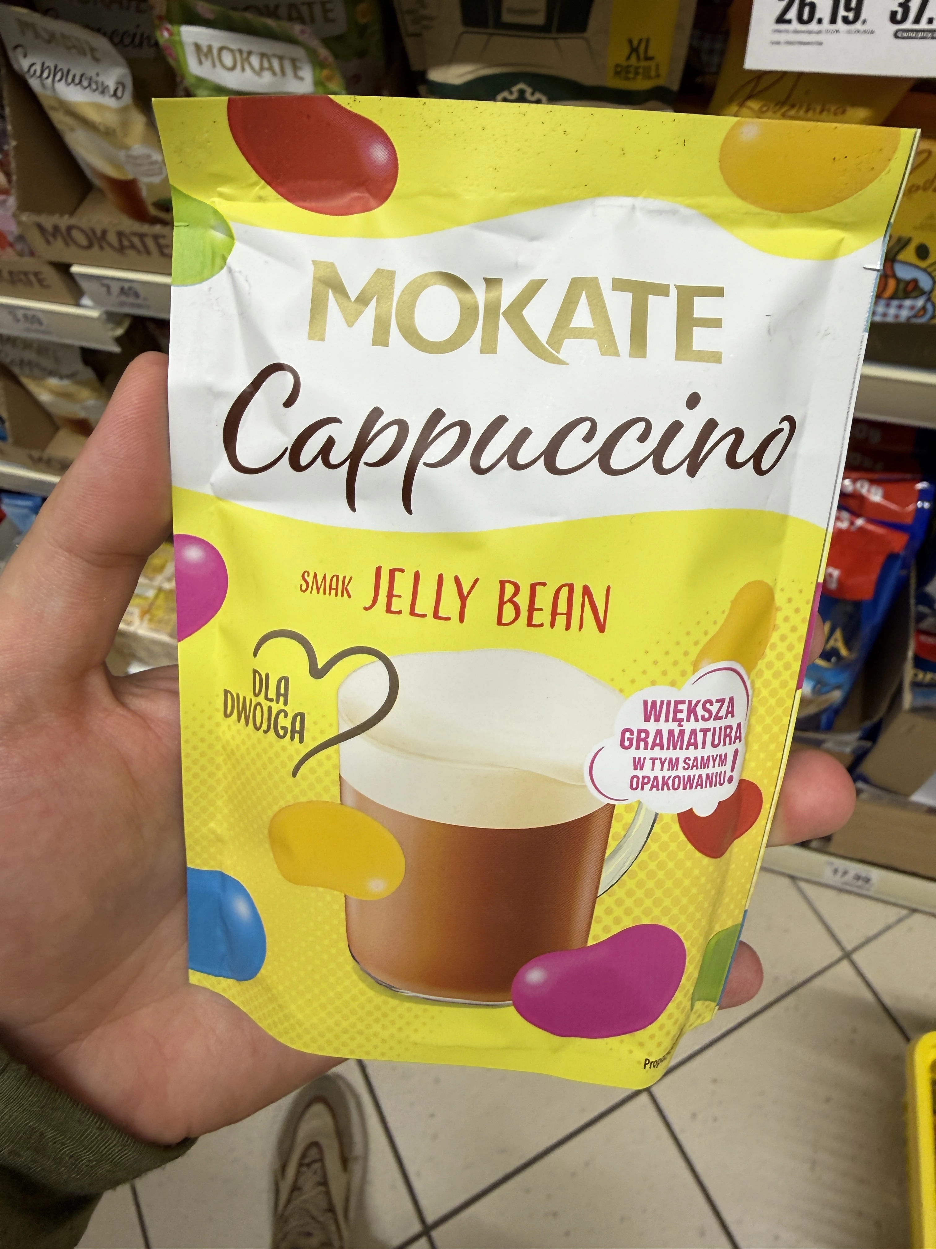 Mokate Cappuccino Jelly Bean Dla Dwojga | 50g