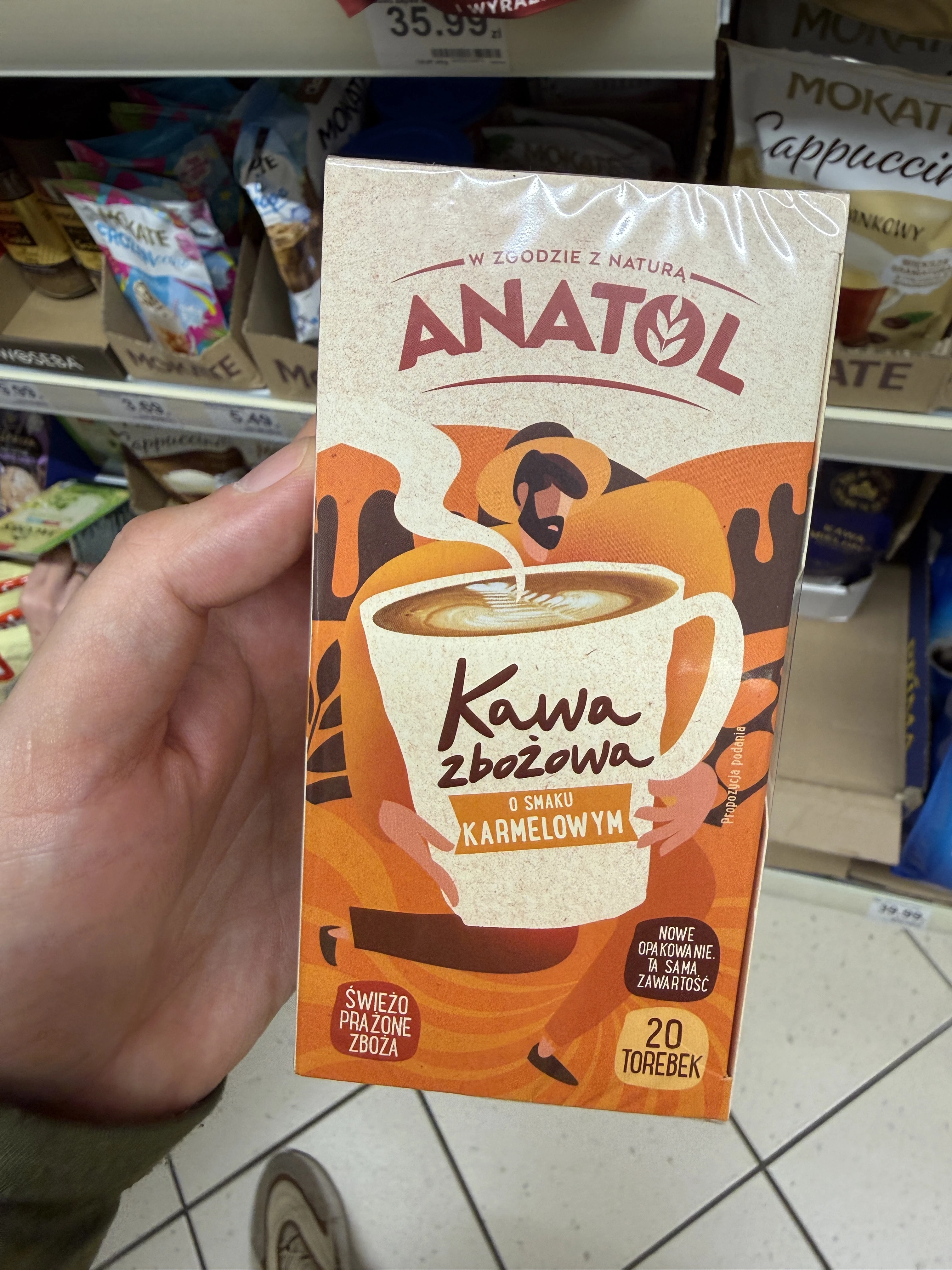 Anatol kawa zbożowa karmelowa ekspresowa | 84g