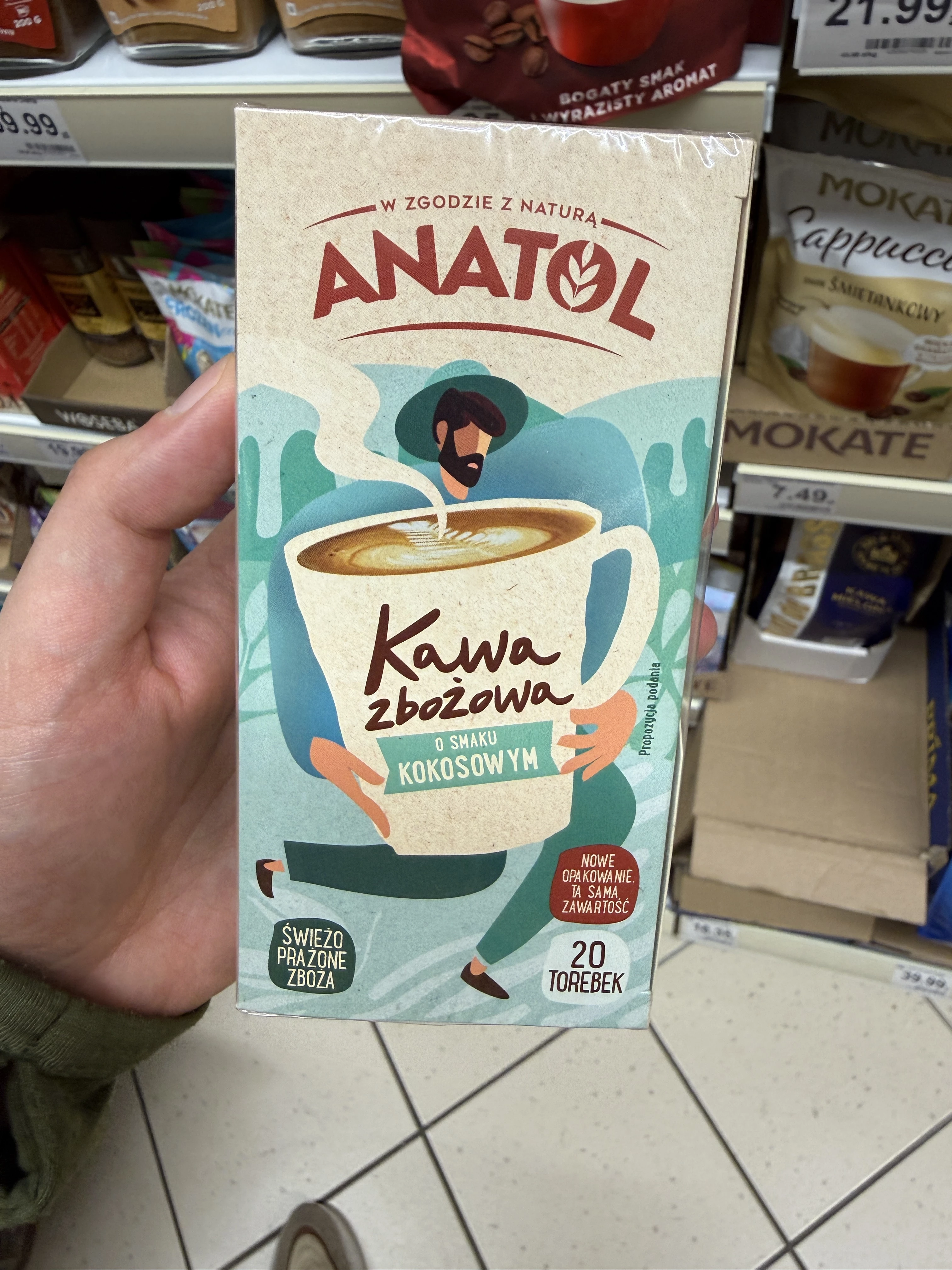 Anatol Kawa zbożowa o smaku kokosowym | 84g