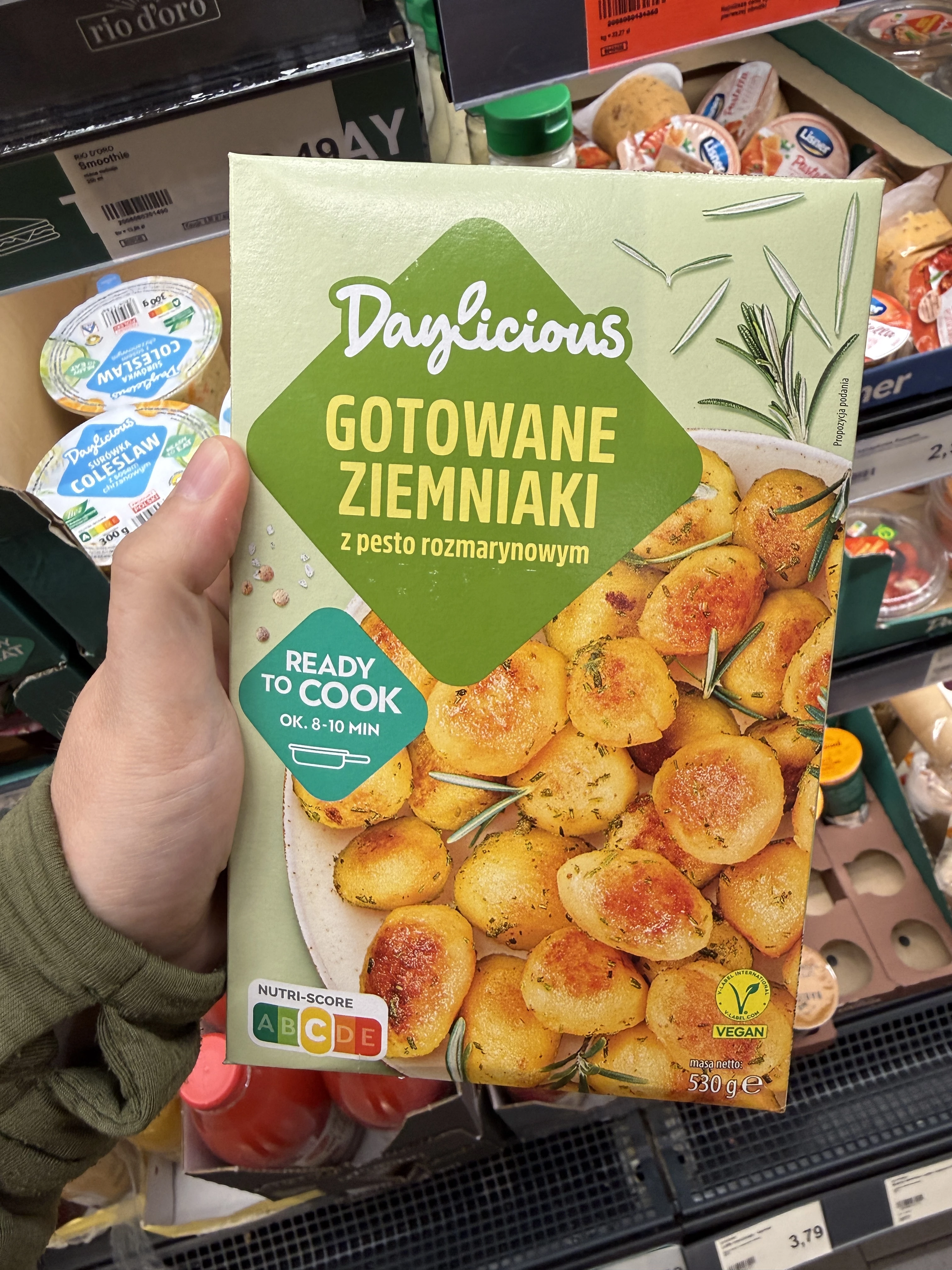 Daylicious Gotowane Ziemniaki z pesto rozmarynowym | 500g