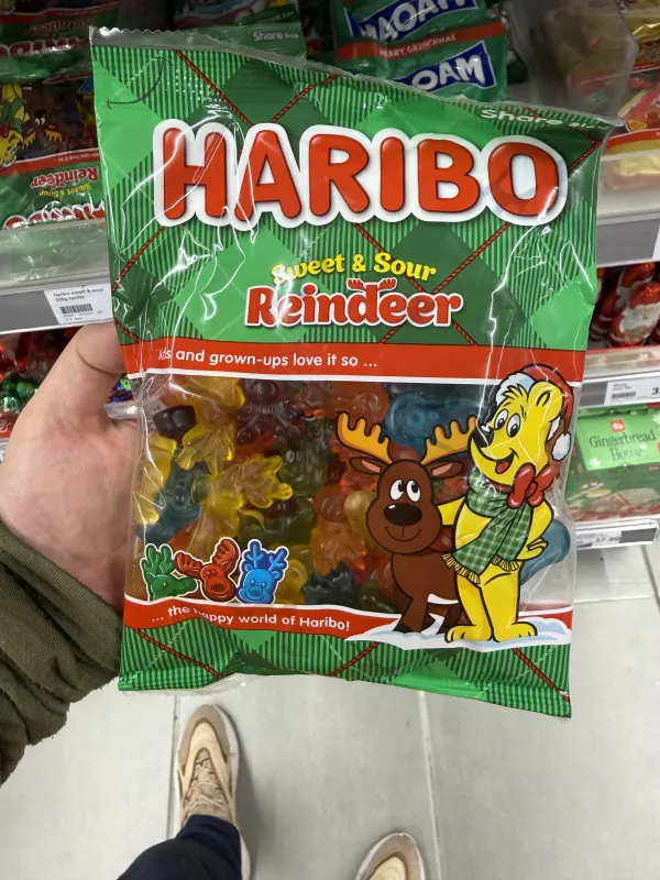 Haribo Sweet & Sour Reindeer | 325g