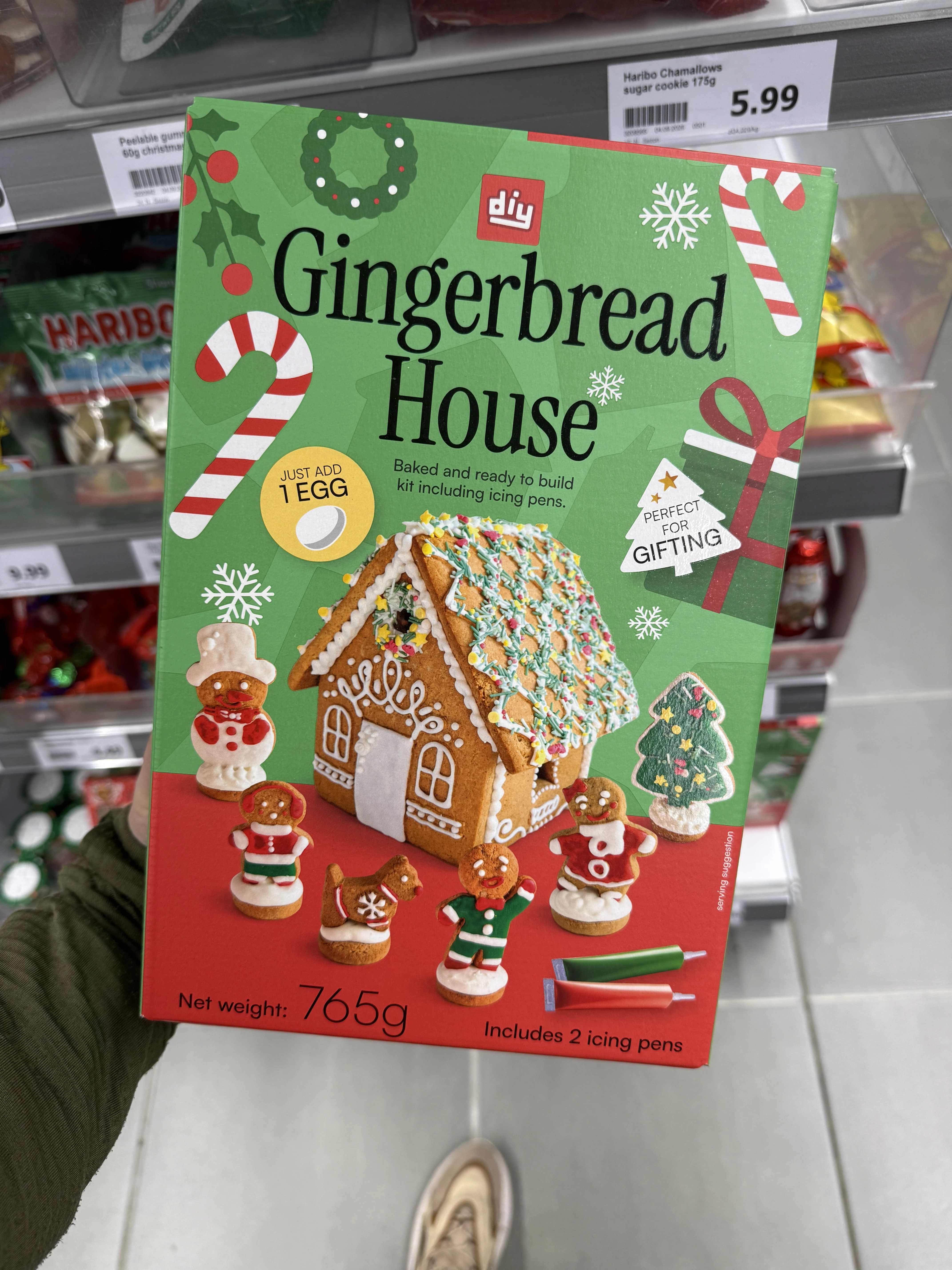 diy Gingerbread House Kit | 765g
