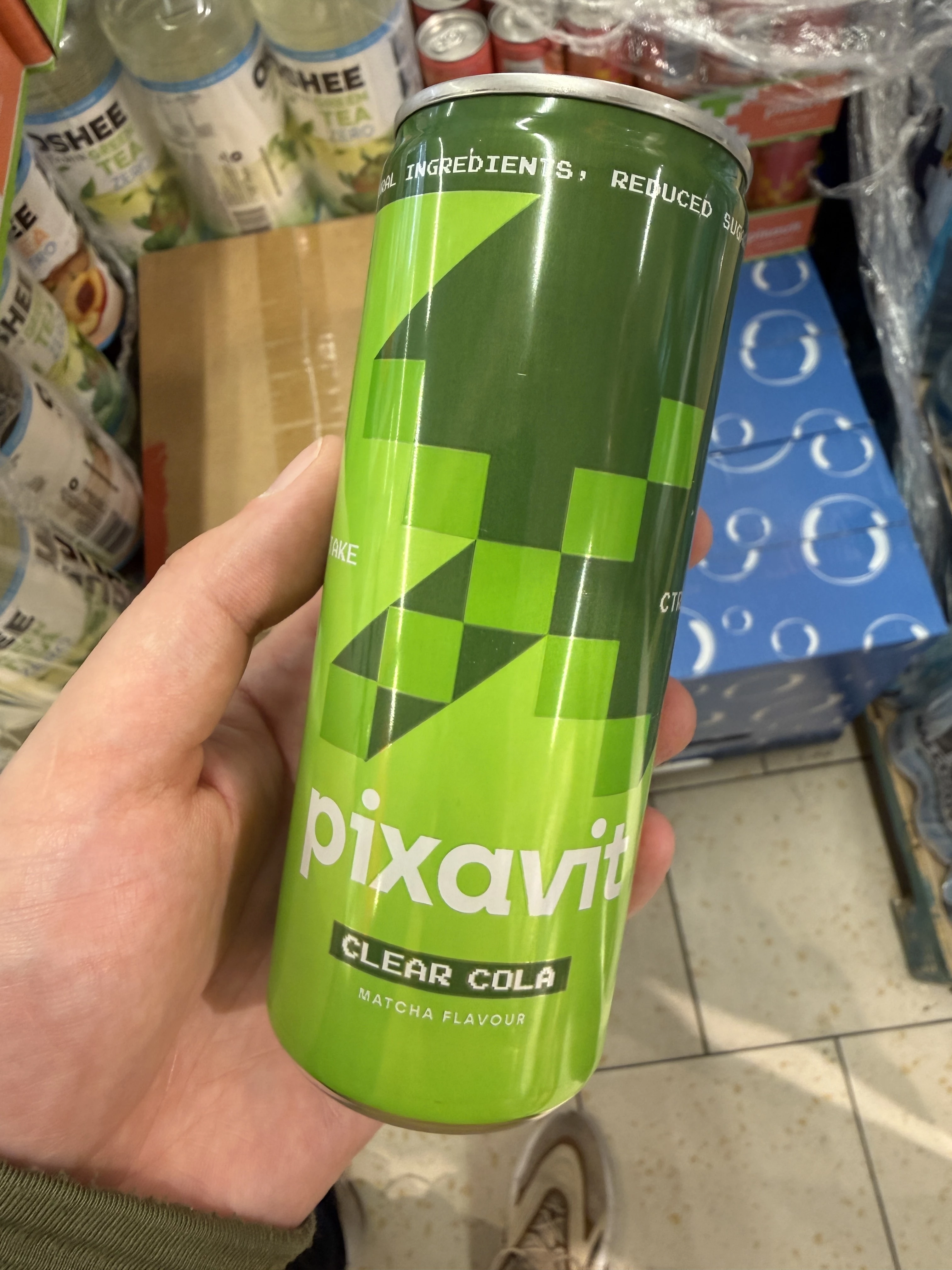 Pixavit Clear Cola Matcha Flavour | 250ml