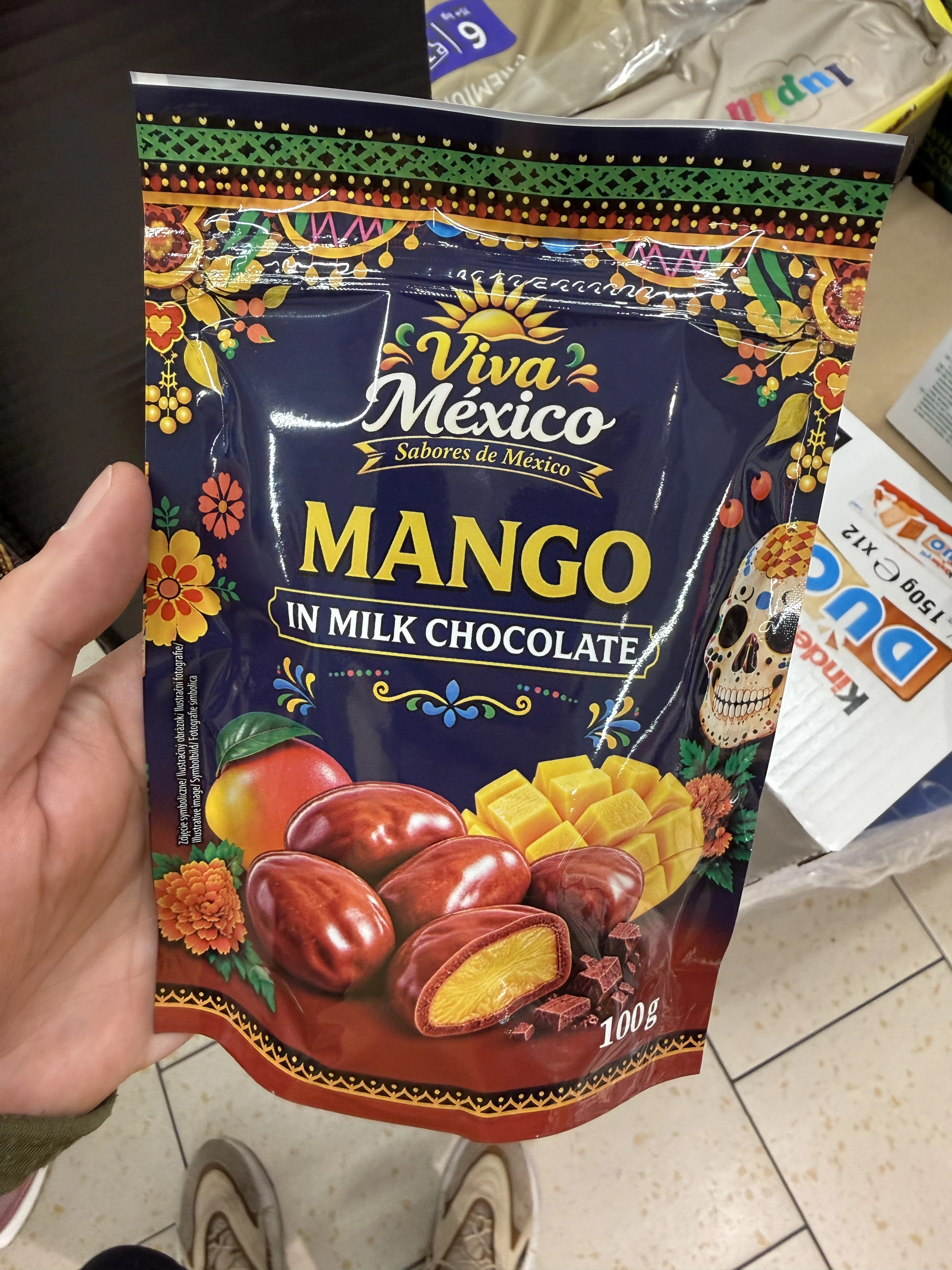 Viva México Mango in Milk Chocolate (Sabores de México) | 100g