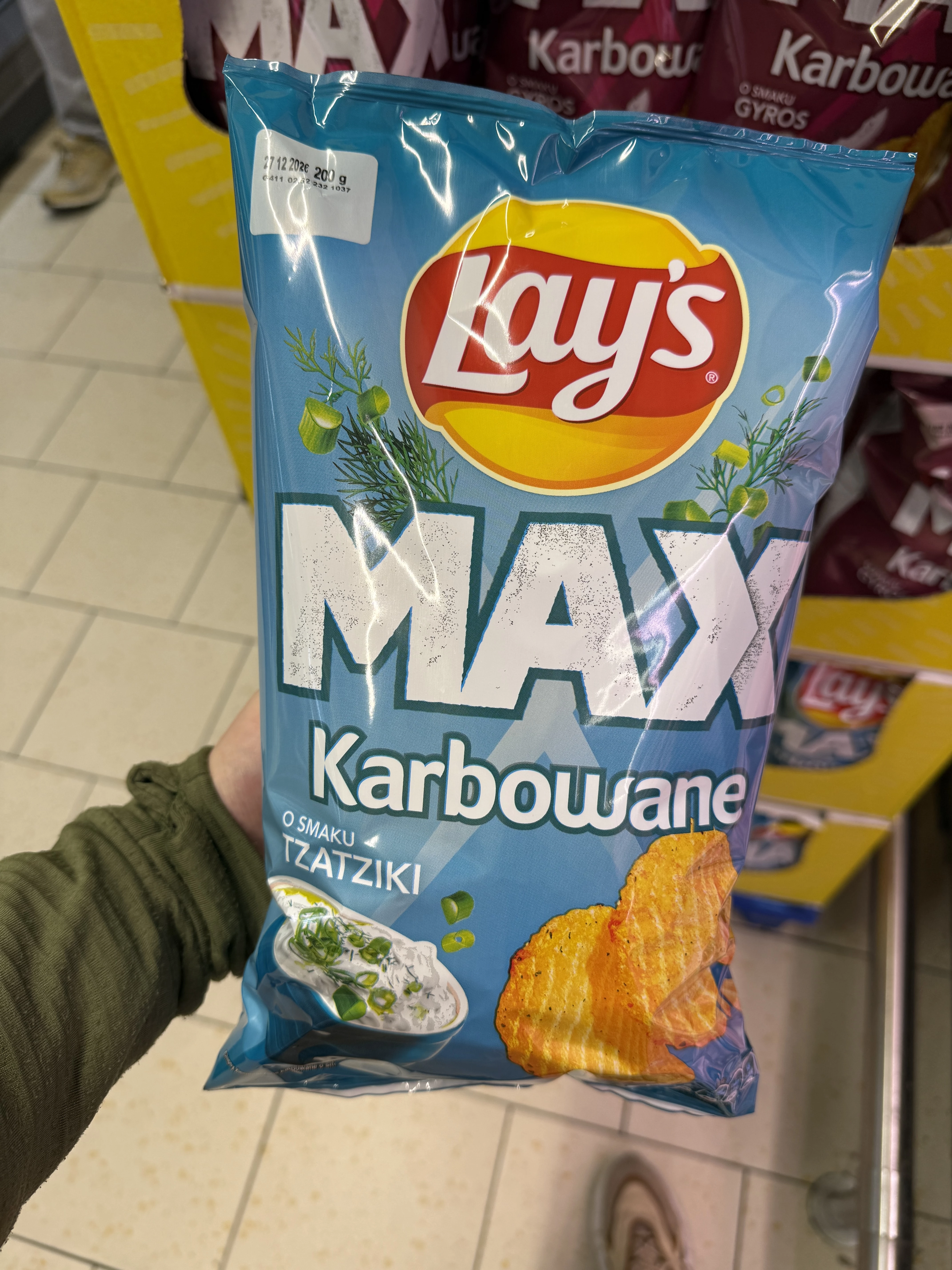 Lay’s Max Karbowane Tzatziki | 200g