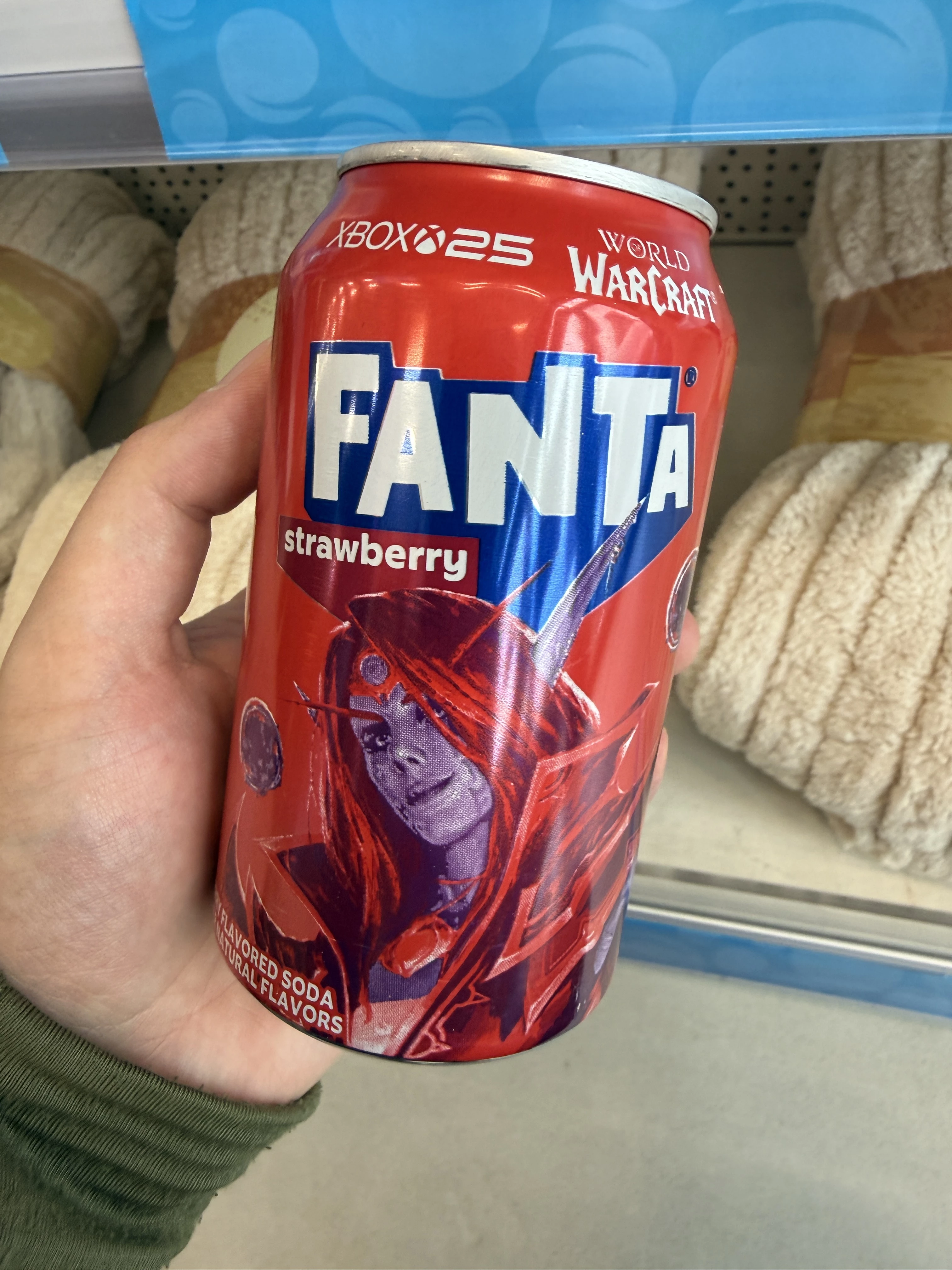 Fanta Strawberry Xbox 25 World of Warcraft (edycja limitowana) | 355ml