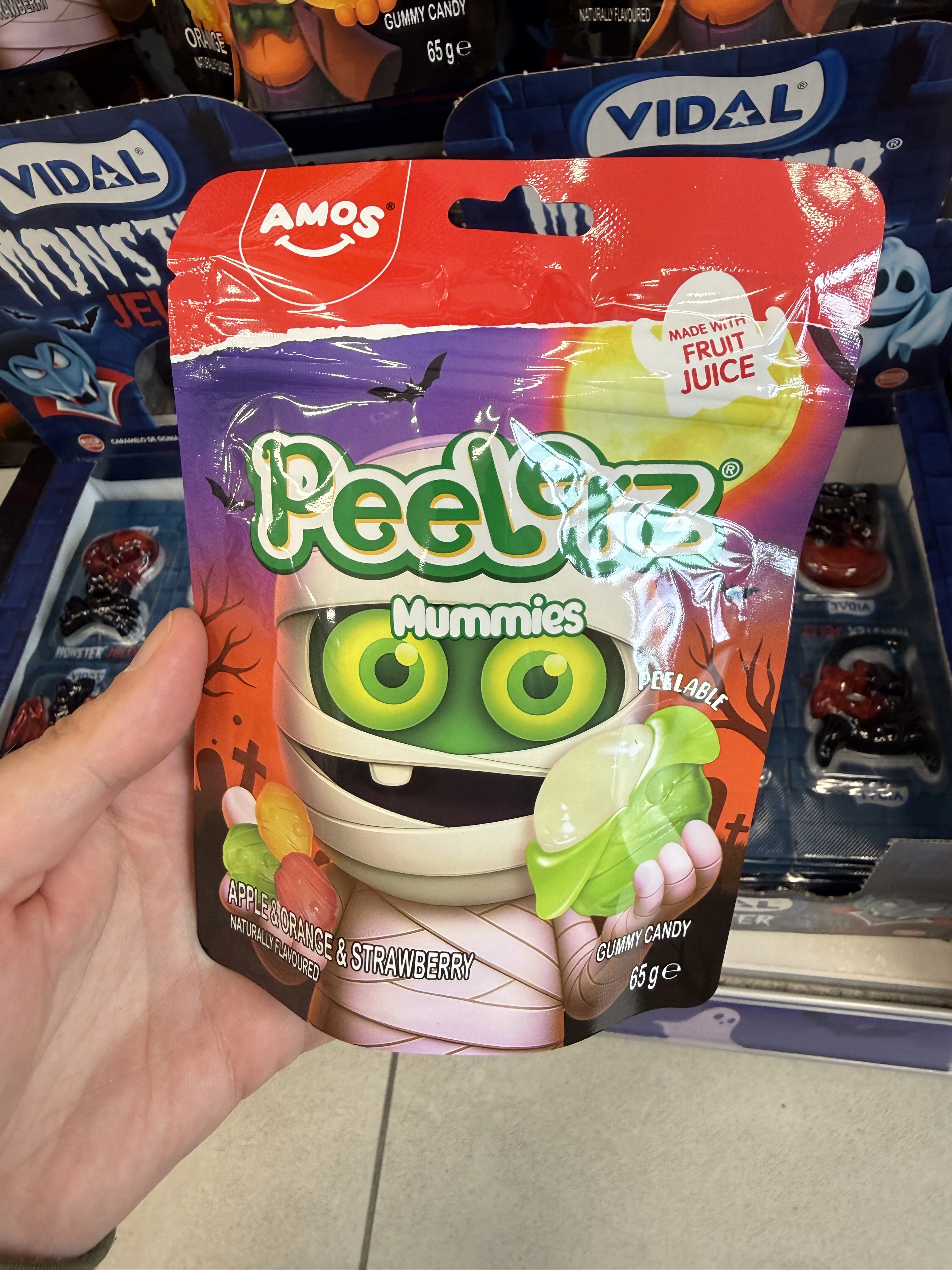 Amos Peelerz Gummy Mummies | 65g