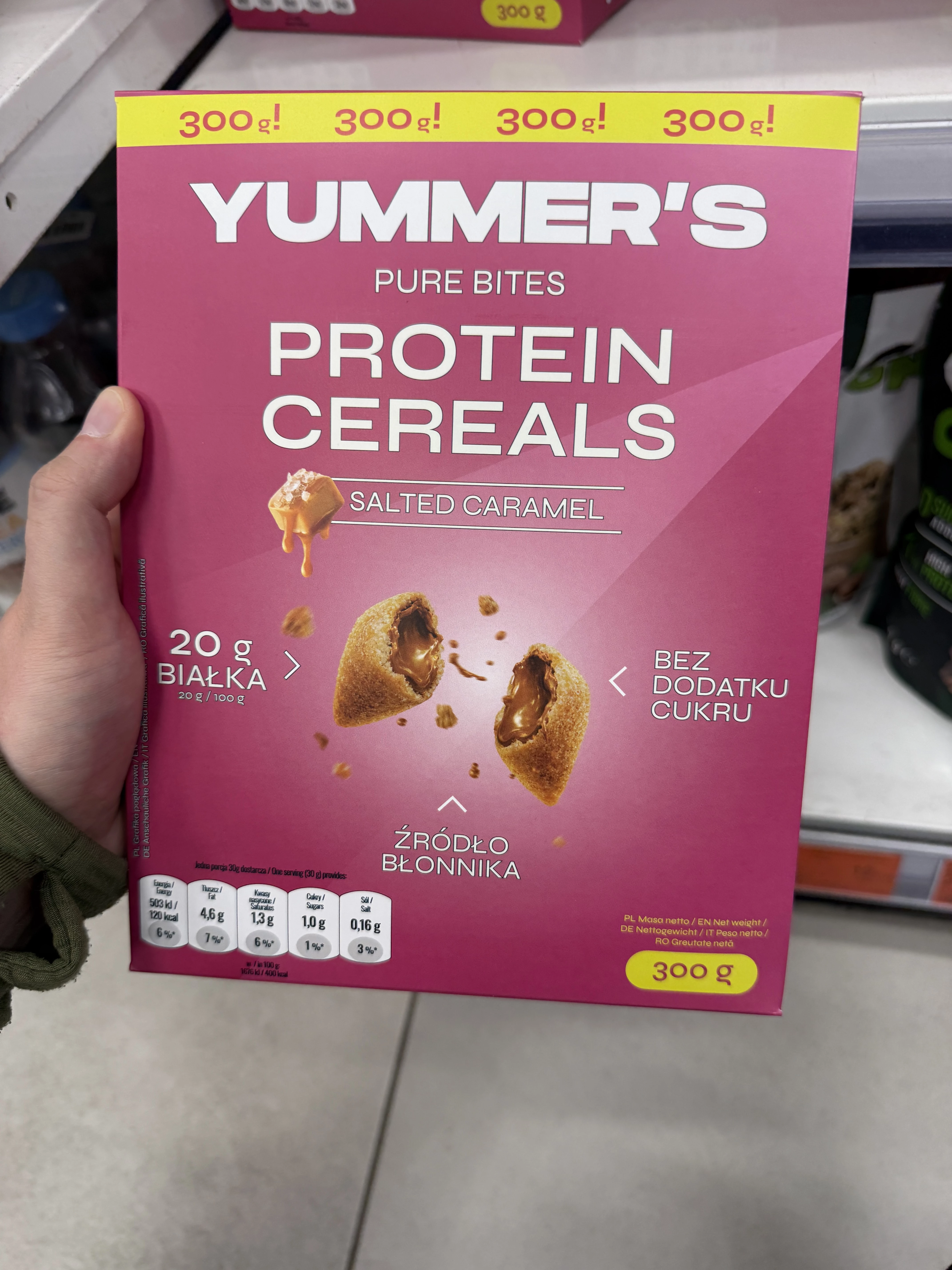 Yummer’s Pure Bites Protein Cereals Salted Caramel | 300g