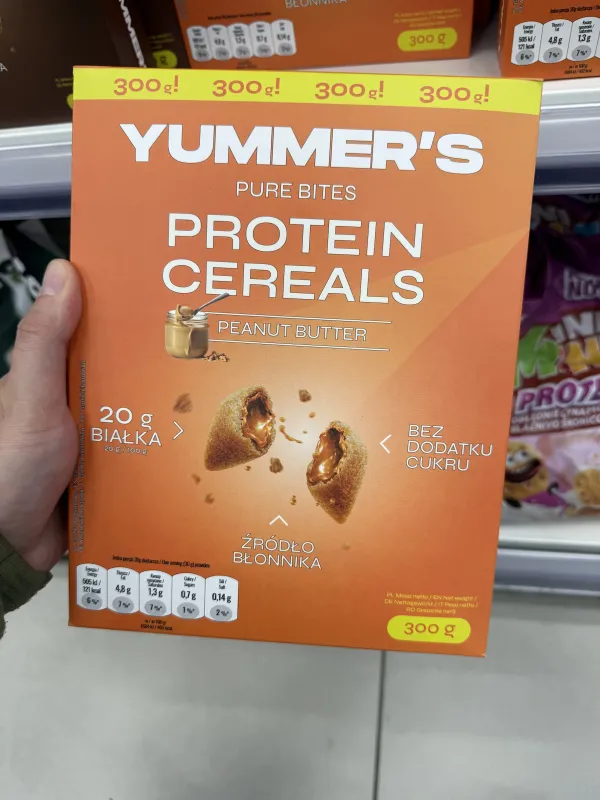 Yummer’s Pure Bites Protein Cereals Peanut Butter | 300g
