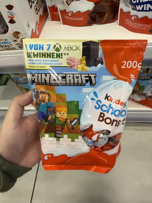 Kinder Schoko-Bons Minecraft | 200g