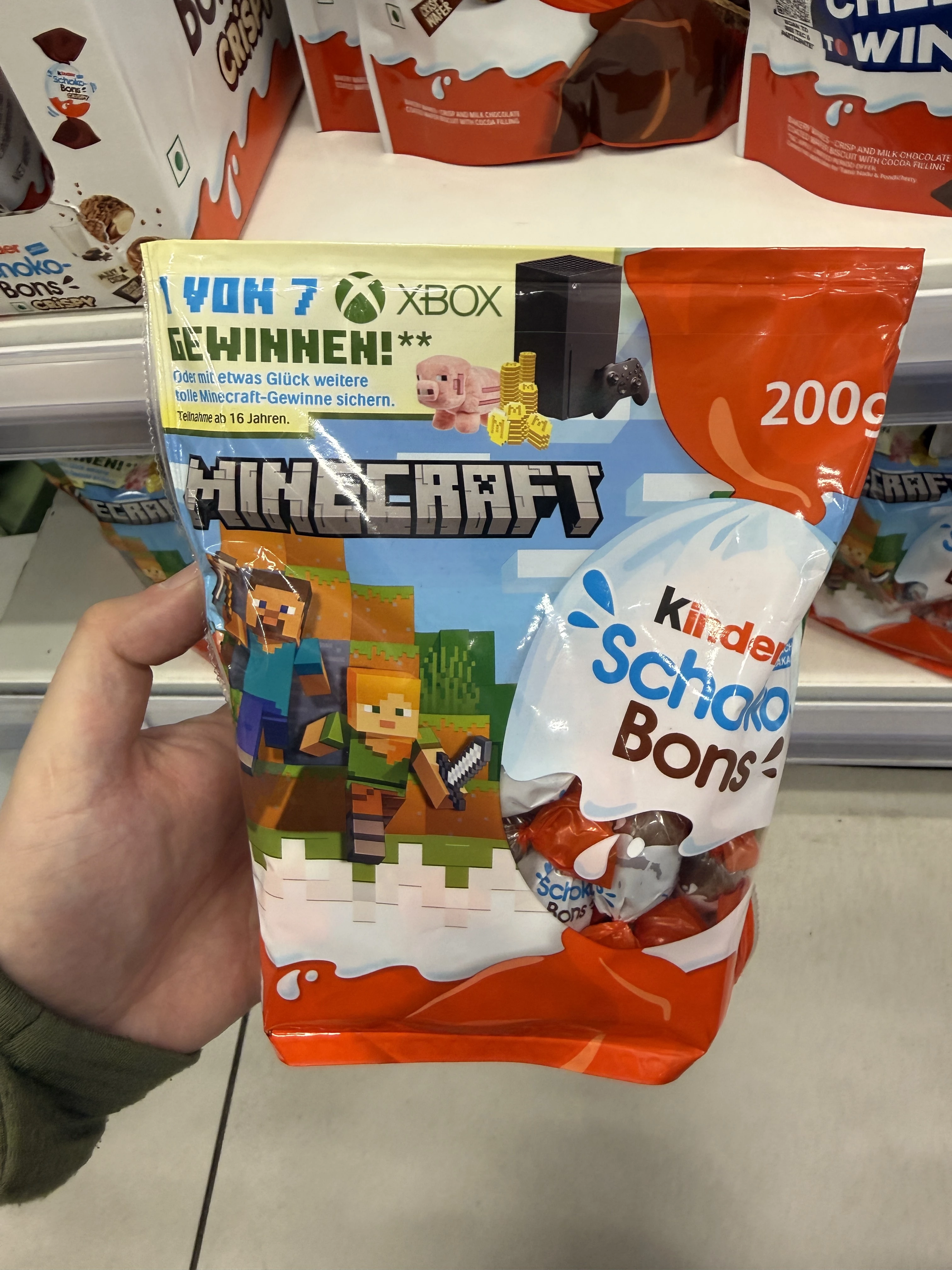Kinder Schoko-Bons Minecraft | 200g