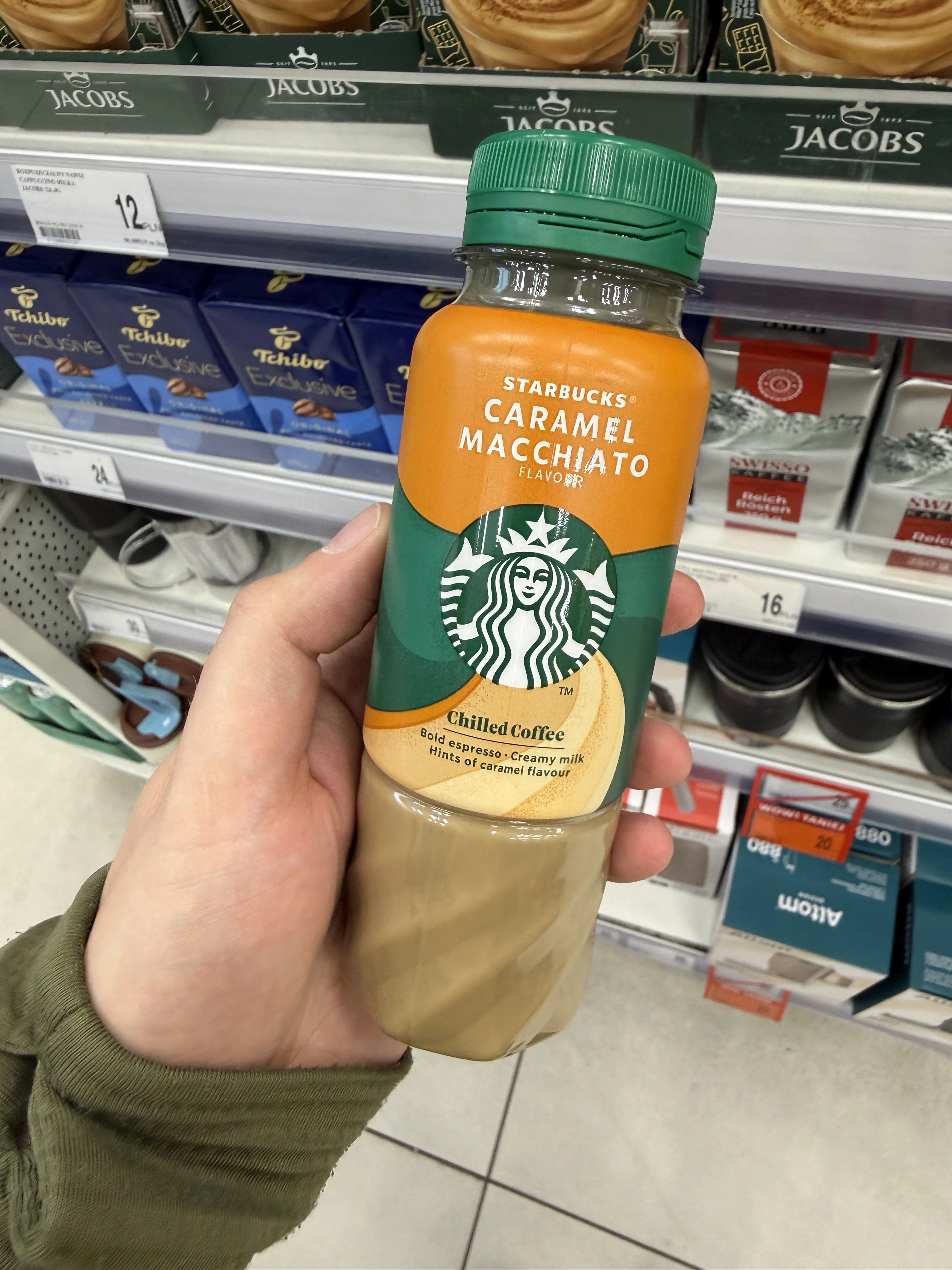 Starbucks Caramel Macchiato Flavour Chilled Coffee | 220ml