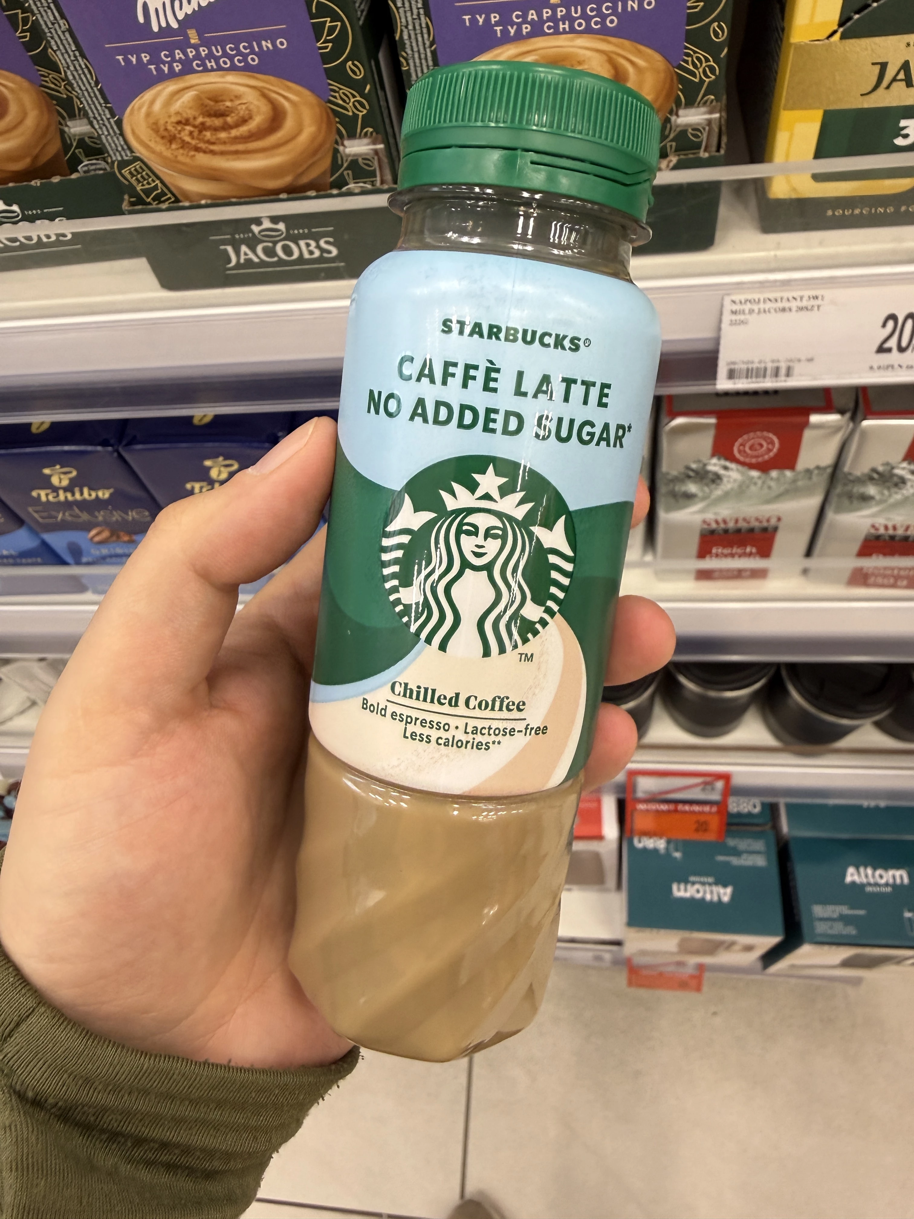 Starbucks Caffè Latte No Added Sugar | 220ml